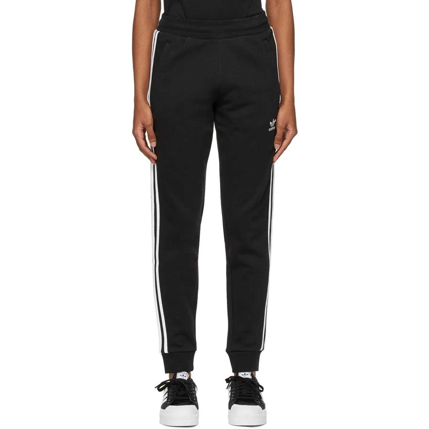 adidas Originals Black 3-Stripes Track Pants