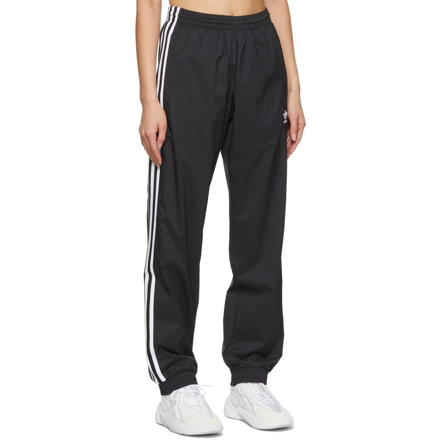 adidas Originals Black Adicolor 3D Trefoil 3-Stripes Track Pants