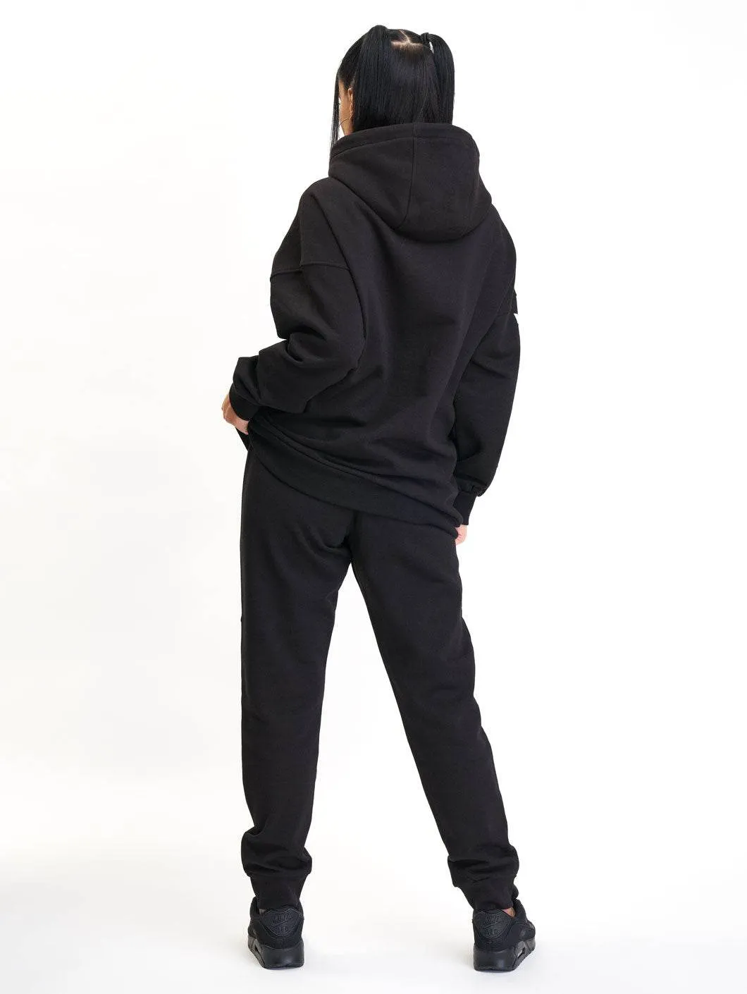 Amstaff Woman Logo Hoodie Black