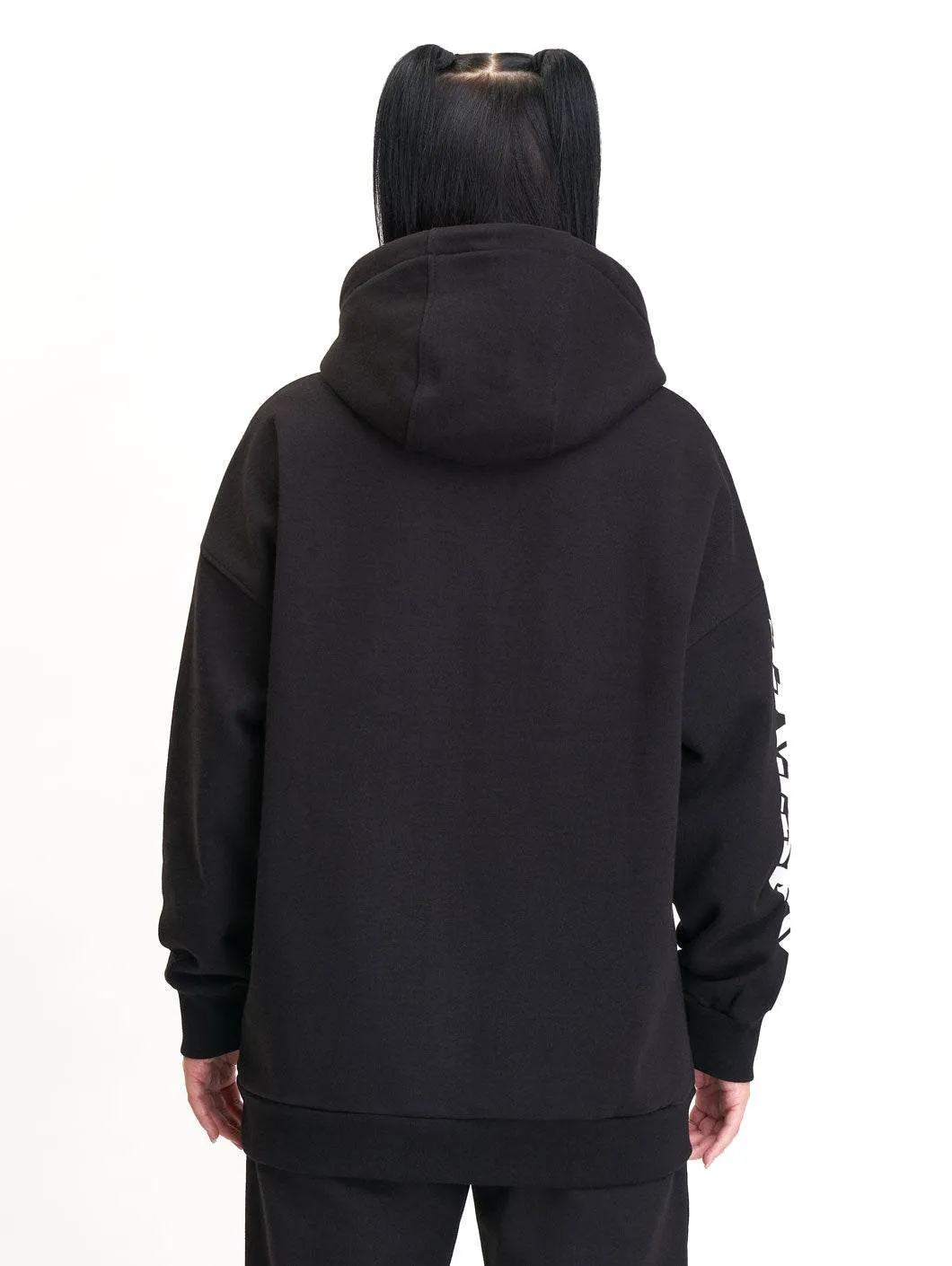 Amstaff Woman Logo Hoodie Black