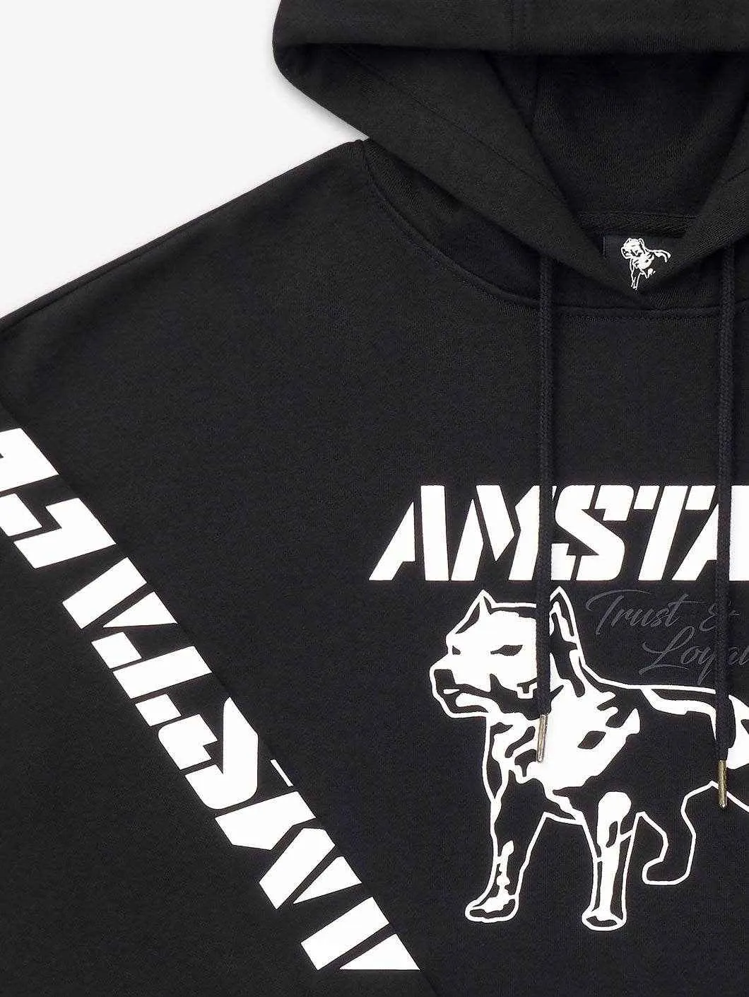 Amstaff Woman Logo Hoodie Black