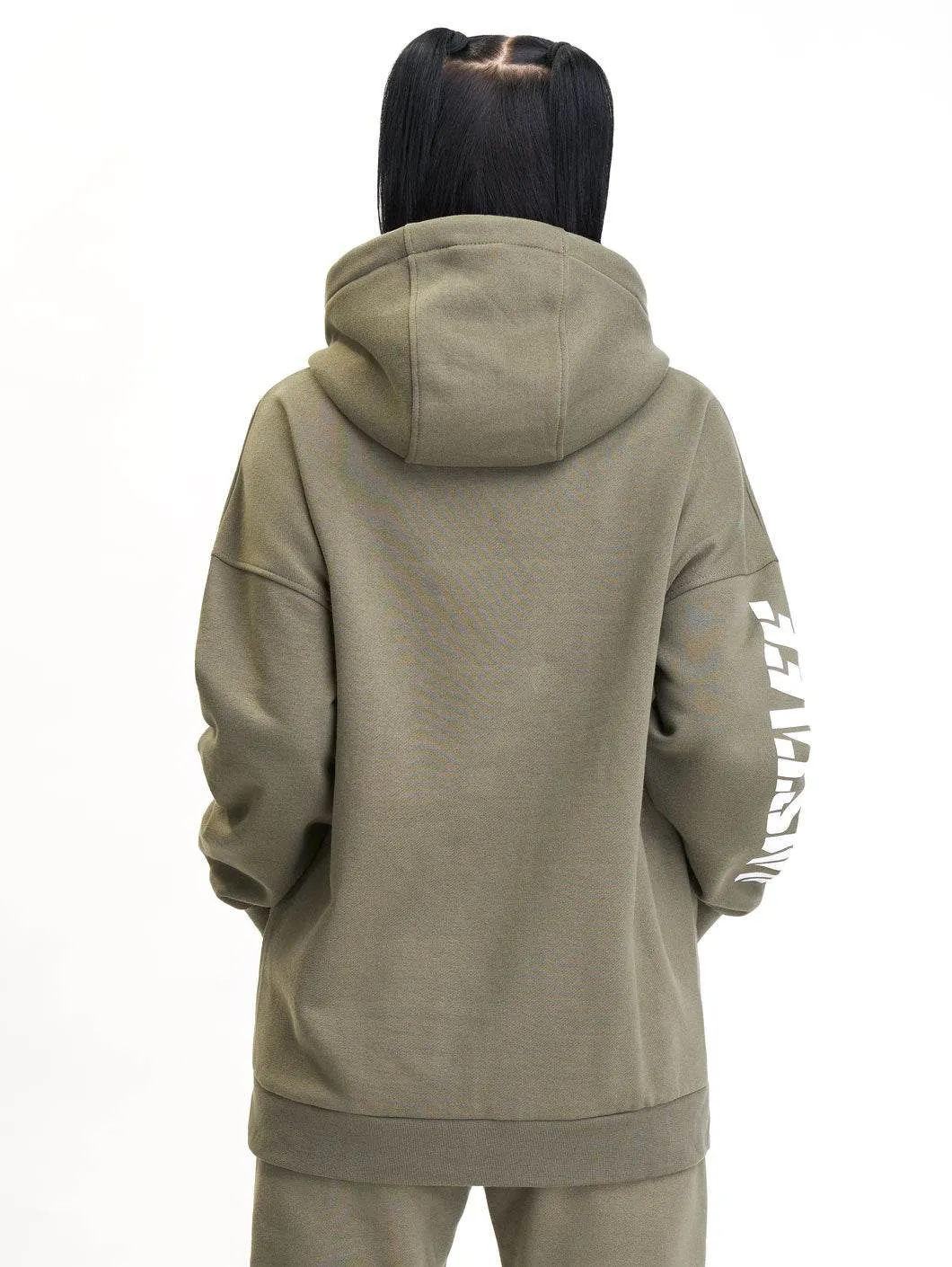 Amstaff Woman Logo Hoodie - grün