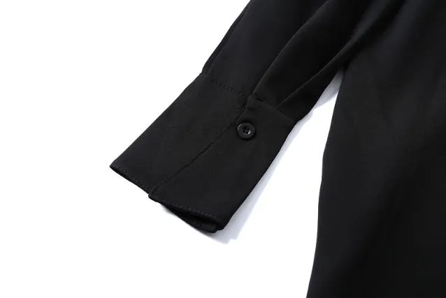 Black Suspender Dress