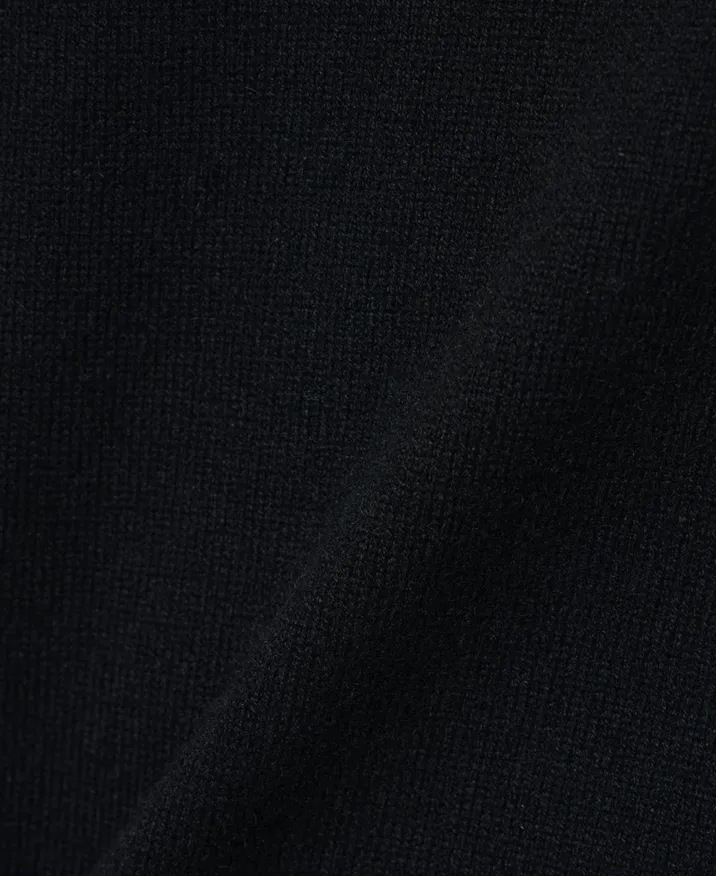 Cashmere Mix Maxi Turtleneck Sweater (3D-Knit)