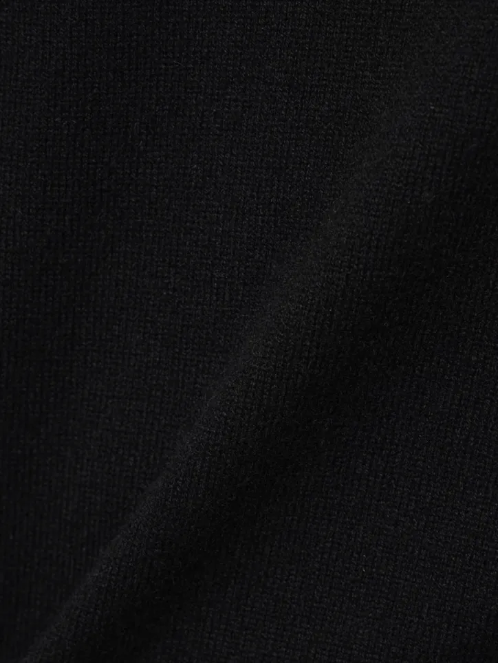 Cashmere Mix Maxi Turtleneck Sweater (3D-Knit)
