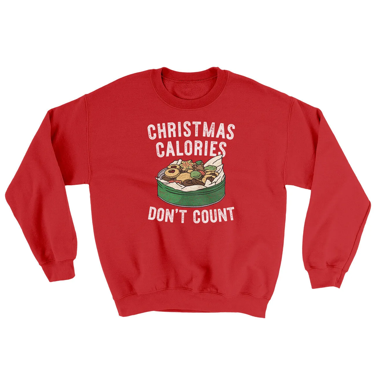 Christmas Calories Dont Count Ugly Sweater