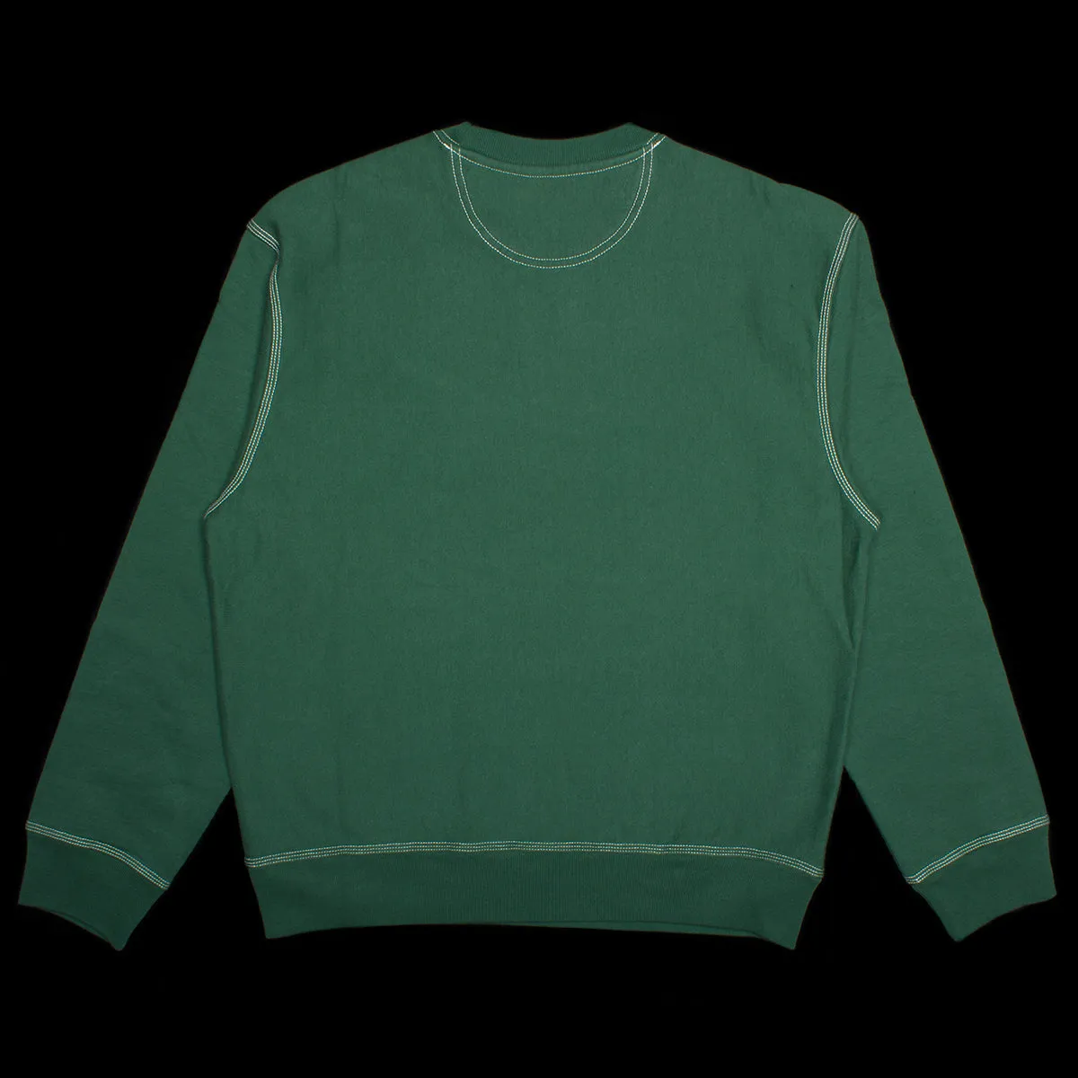 Contrast Stitch Label Crew