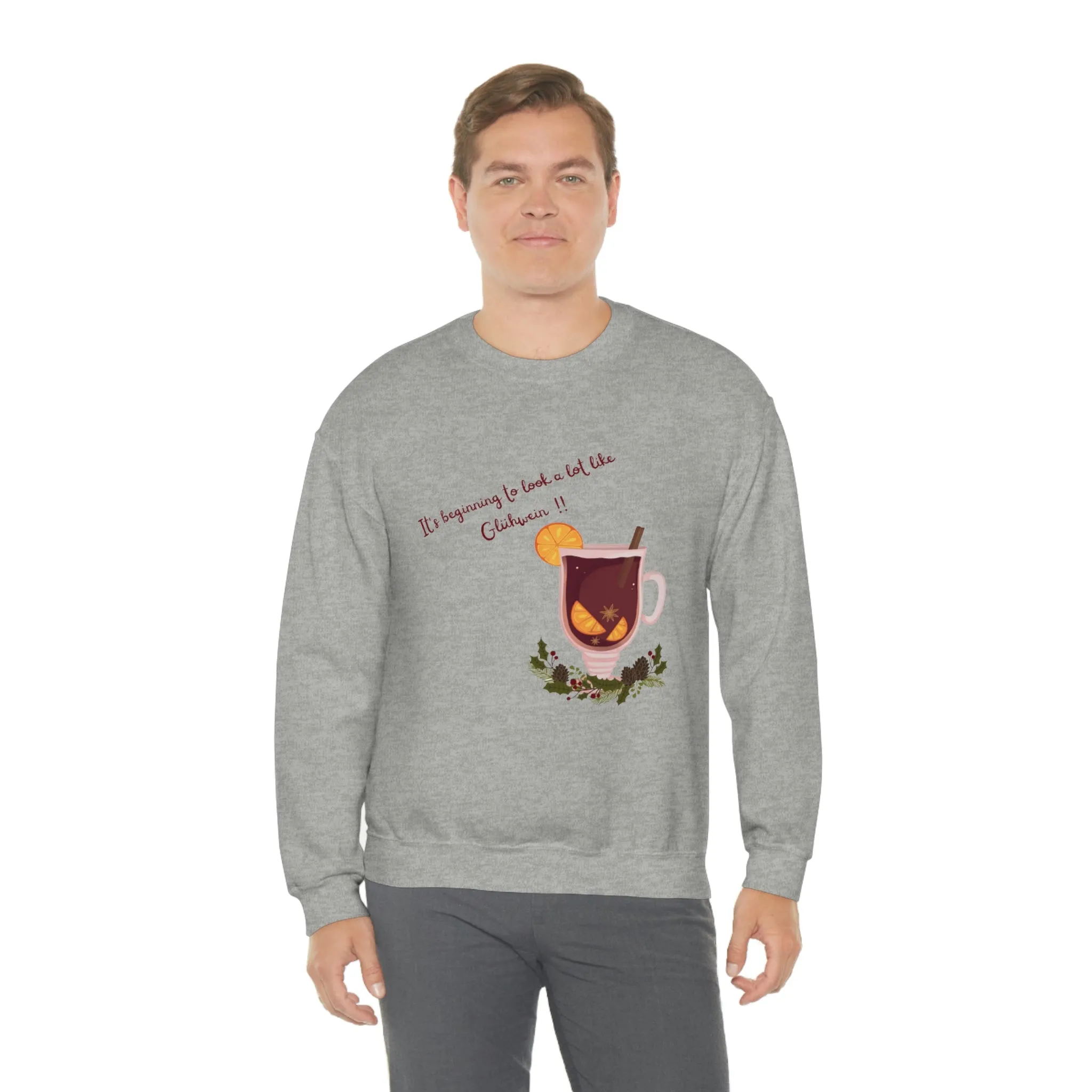 Gluhwein Unisex Heavy Blend™ Crewneck Sweatshirt