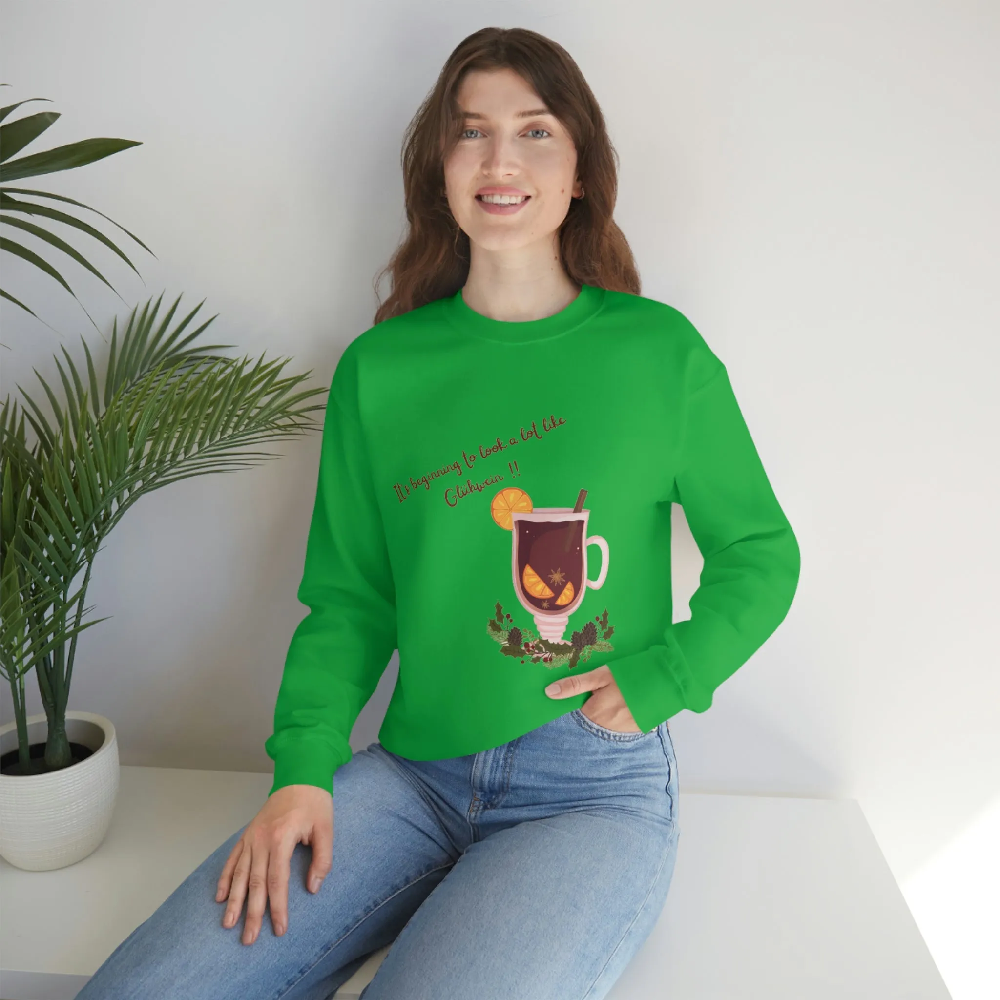 Gluhwein Unisex Heavy Blend™ Crewneck Sweatshirt