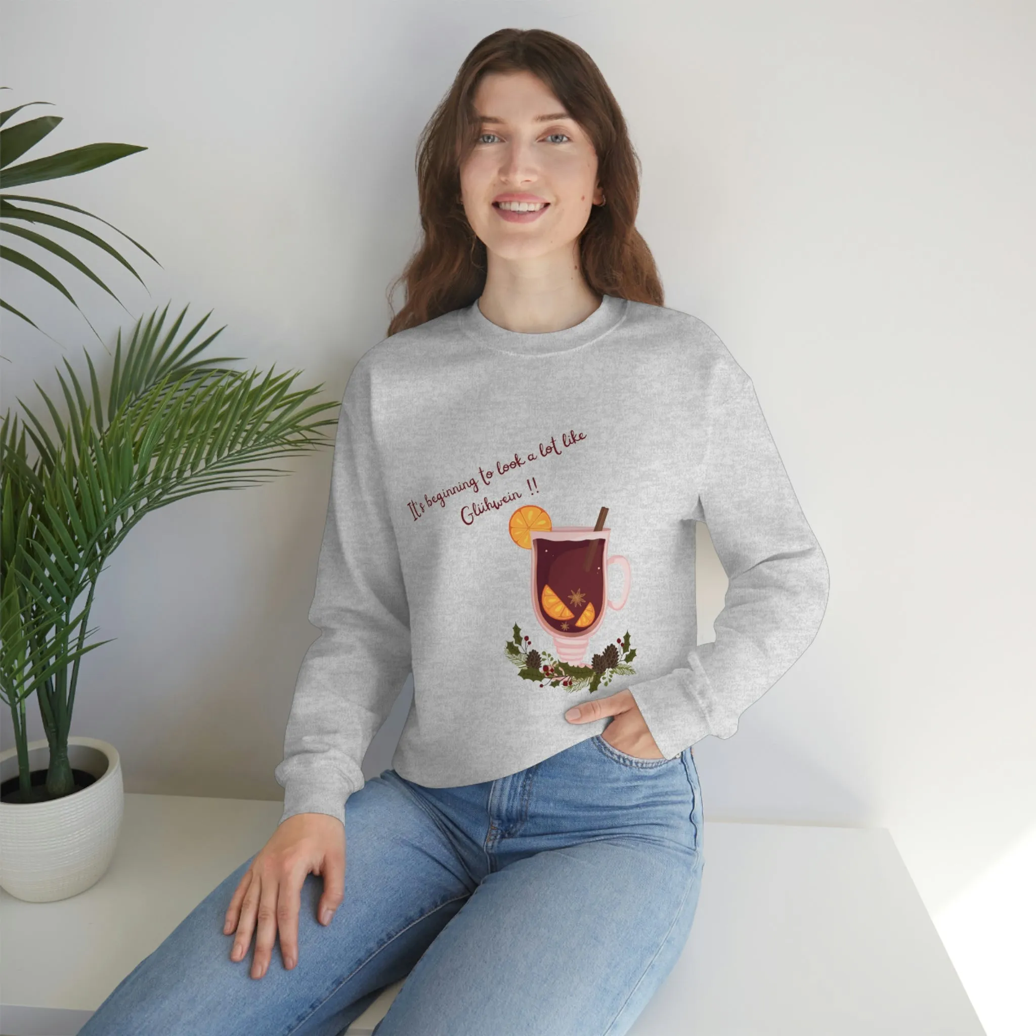 Gluhwein Unisex Heavy Blend™ Crewneck Sweatshirt