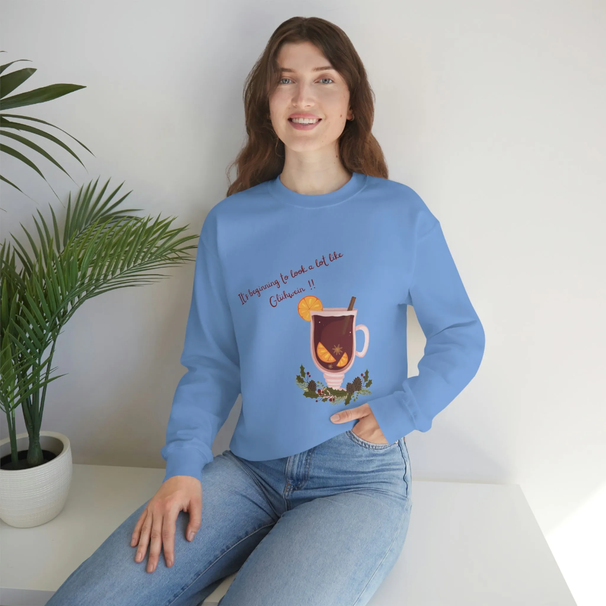 Gluhwein Unisex Heavy Blend™ Crewneck Sweatshirt