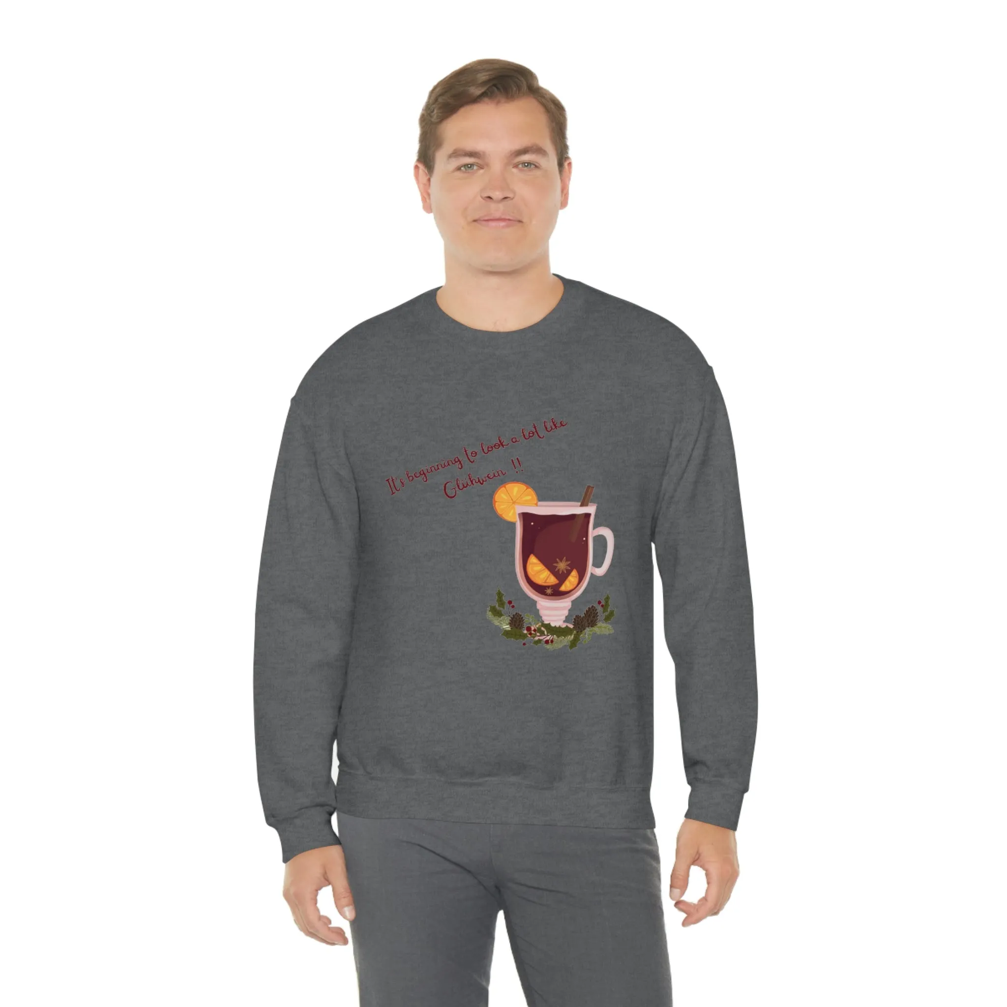 Gluhwein Unisex Heavy Blend™ Crewneck Sweatshirt