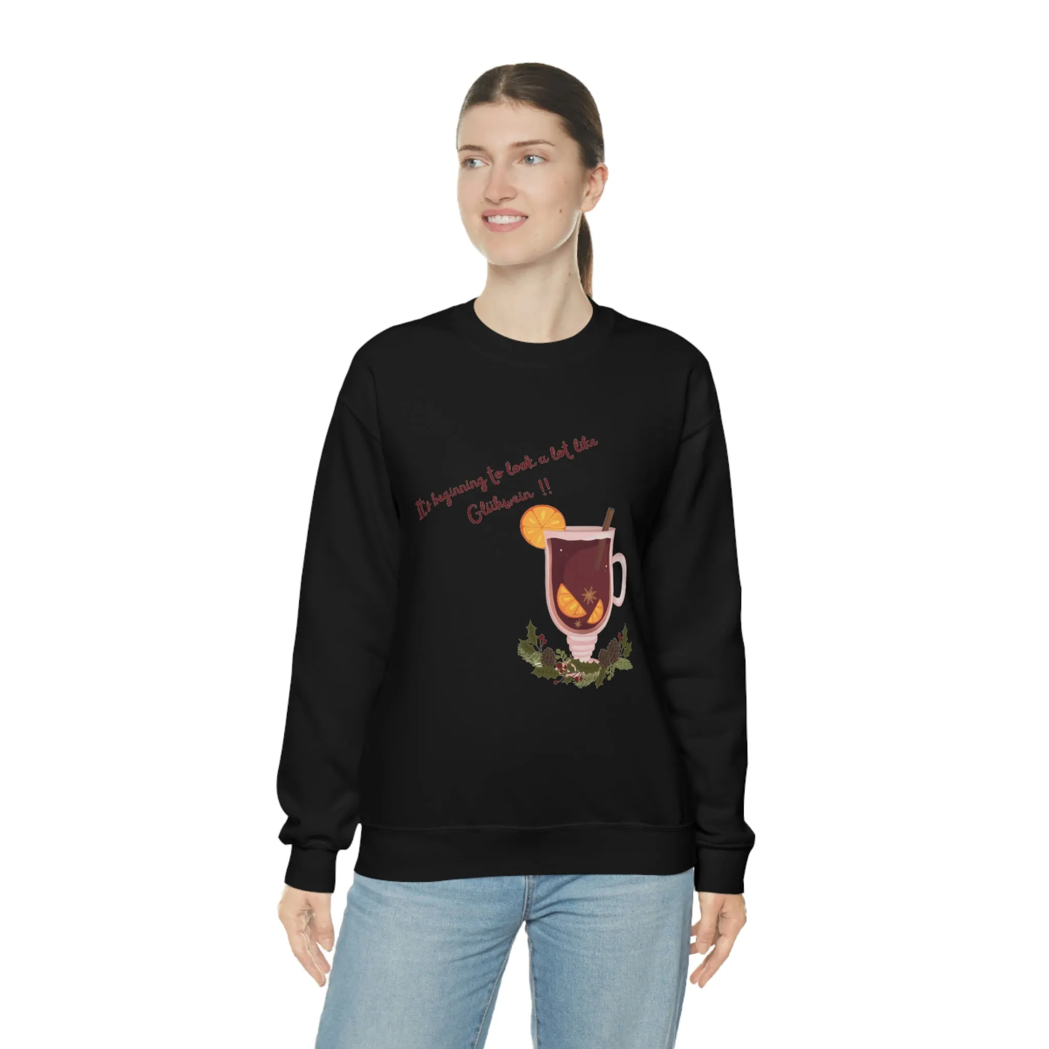 Gluhwein Unisex Heavy Blend™ Crewneck Sweatshirt