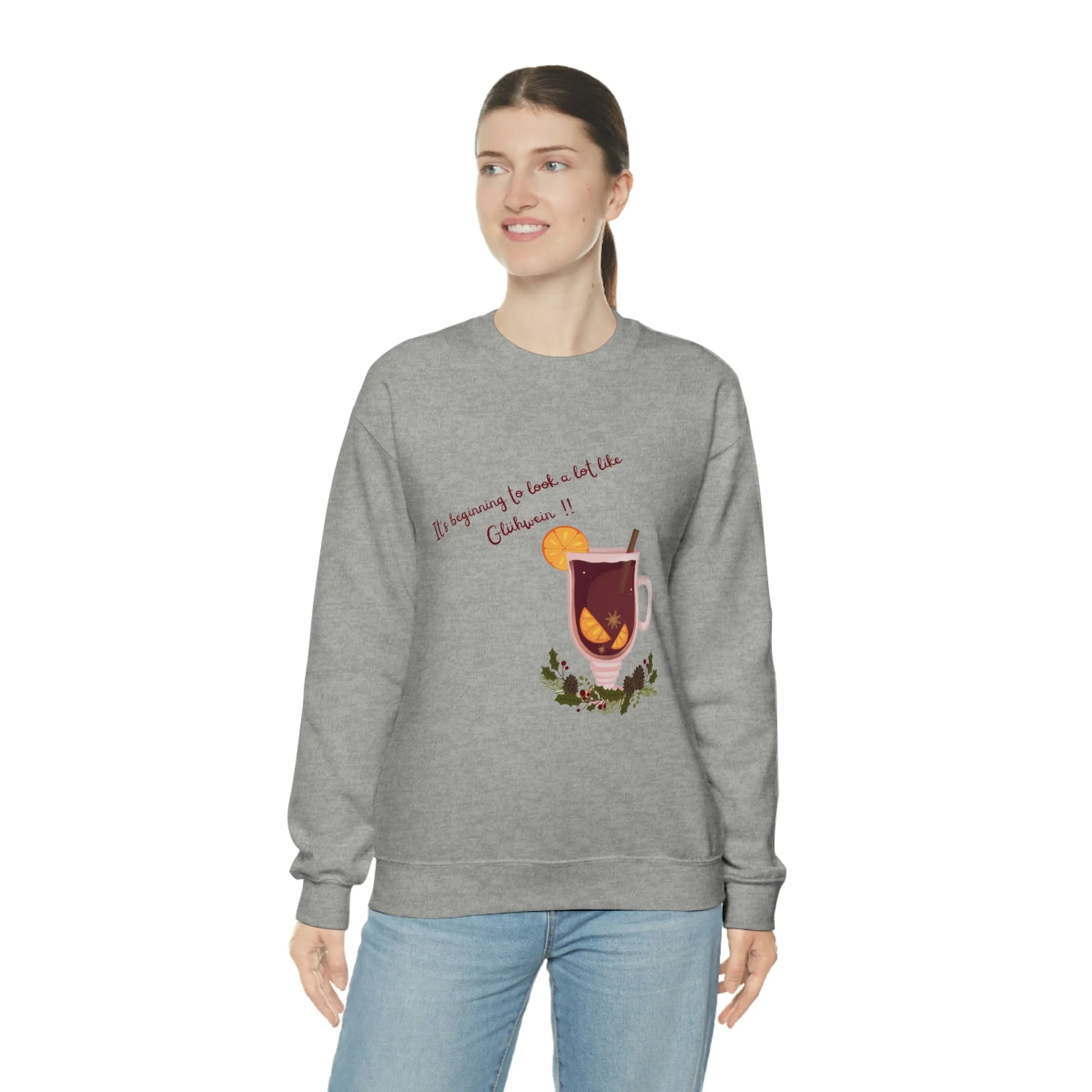 Gluhwein Unisex Heavy Blend™ Crewneck Sweatshirt