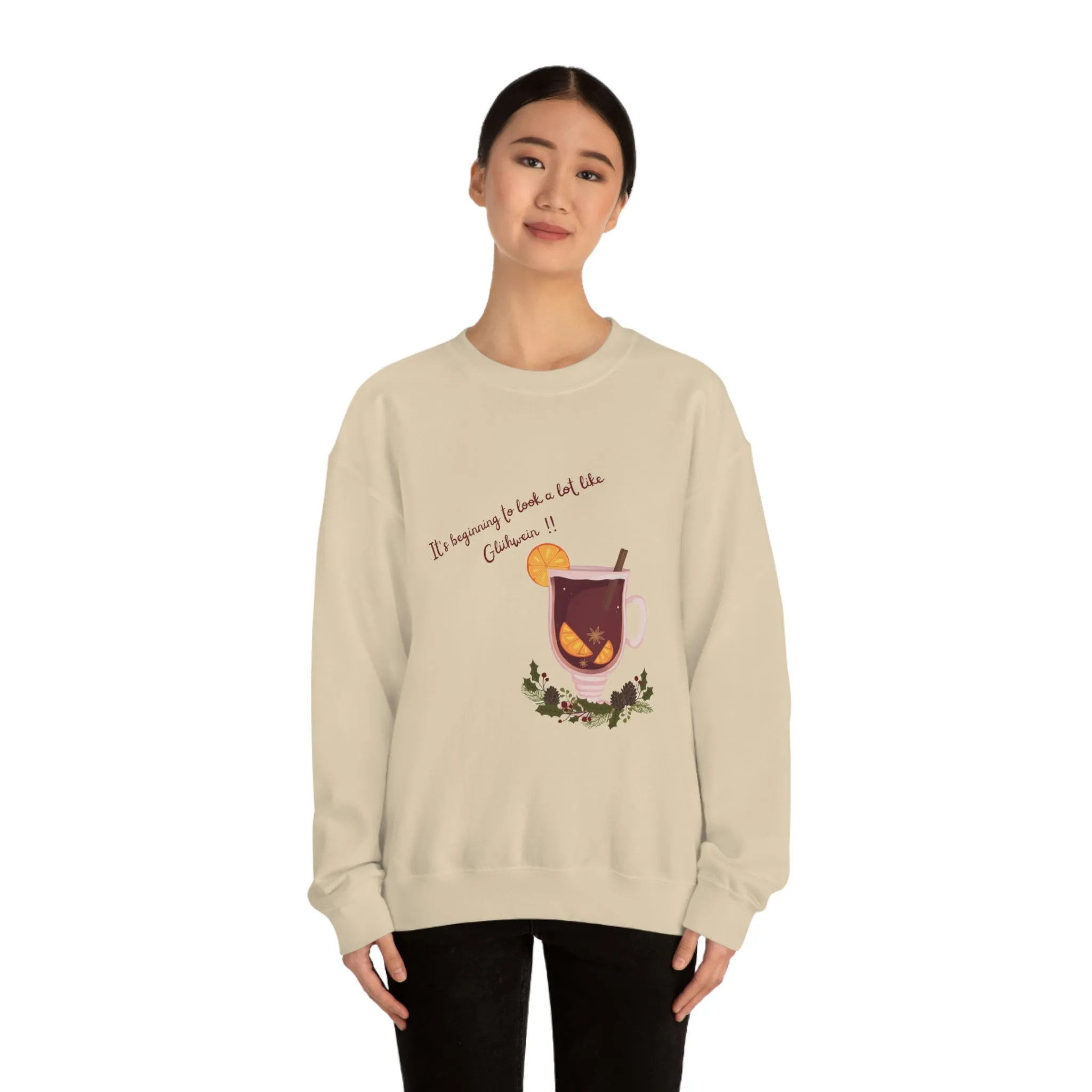Gluhwein Unisex Heavy Blend™ Crewneck Sweatshirt