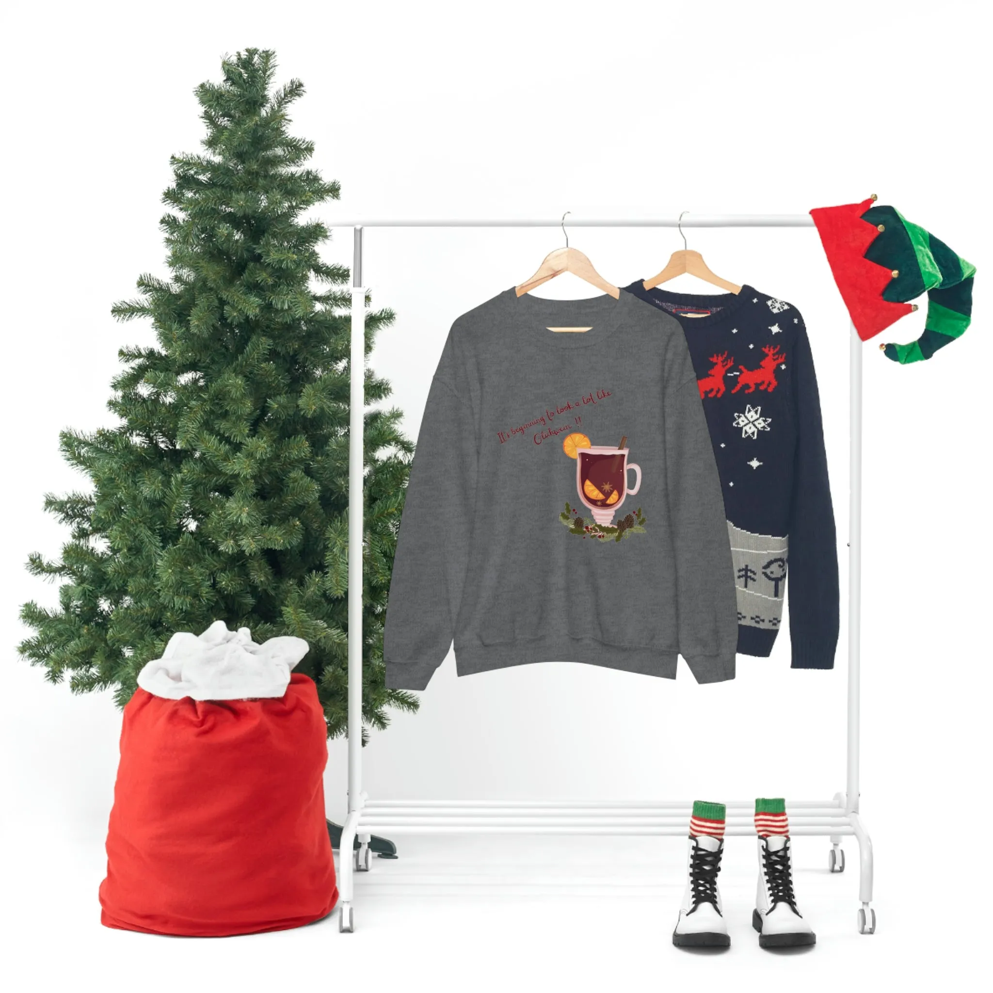 Gluhwein Unisex Heavy Blend™ Crewneck Sweatshirt