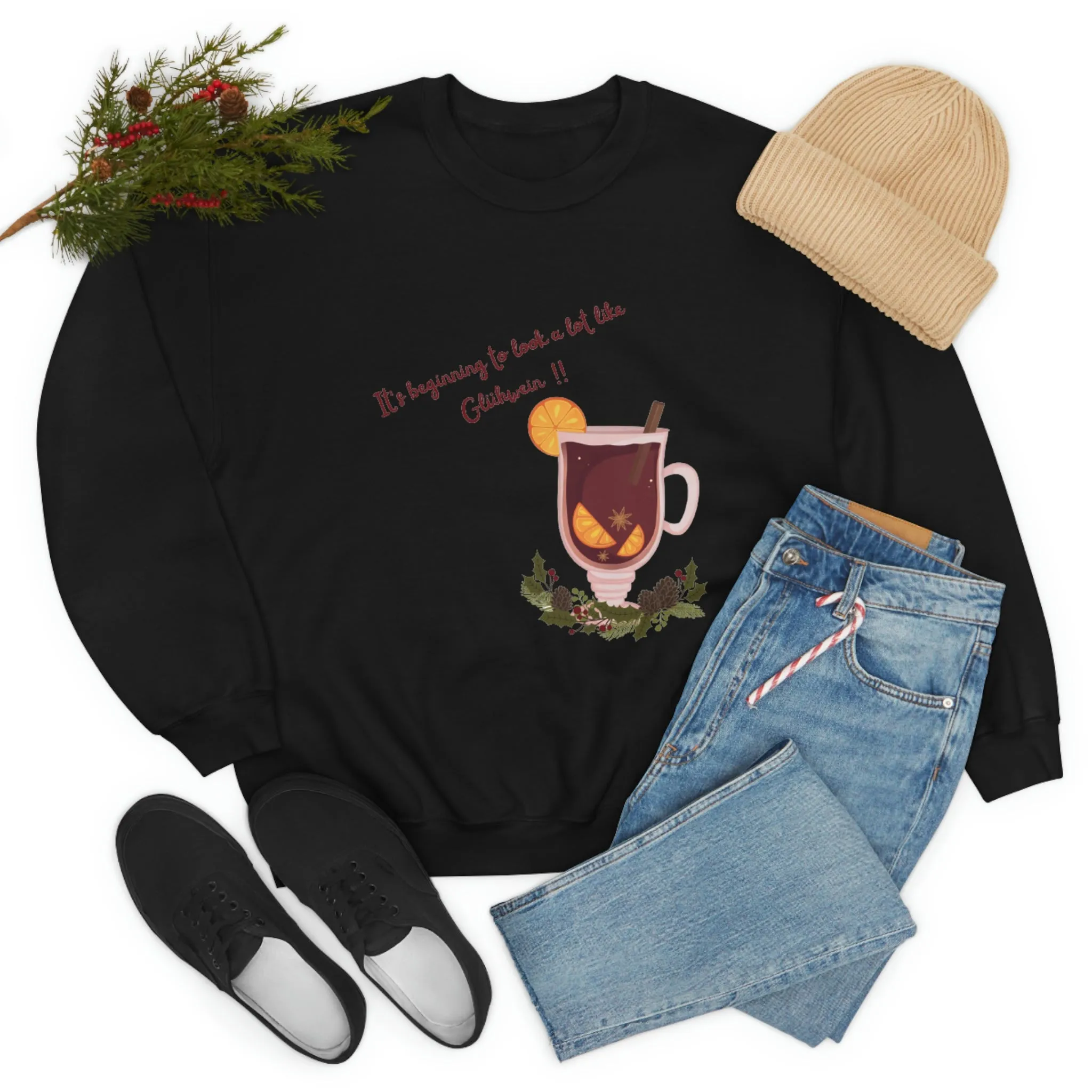 Gluhwein Unisex Heavy Blend™ Crewneck Sweatshirt