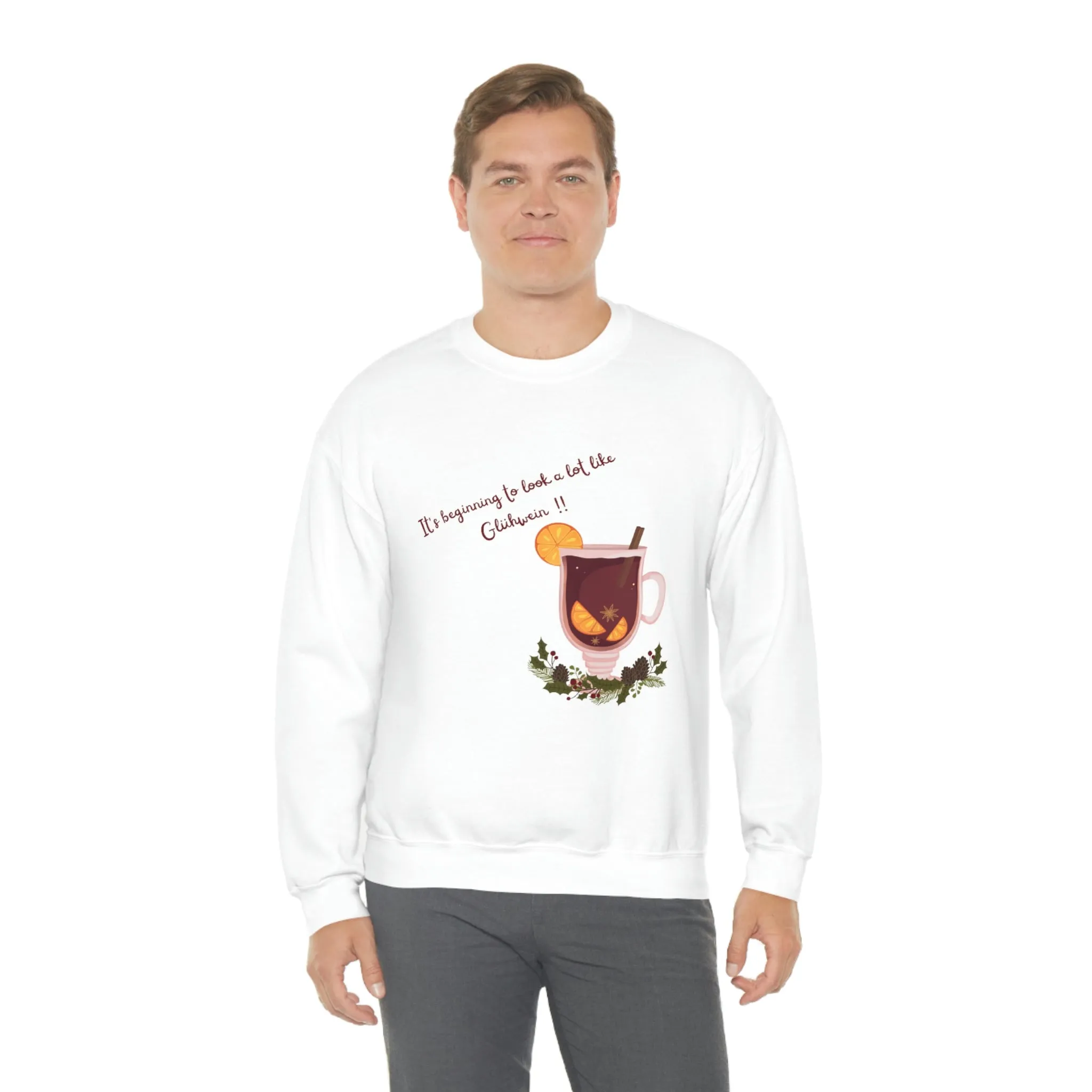Gluhwein Unisex Heavy Blend™ Crewneck Sweatshirt