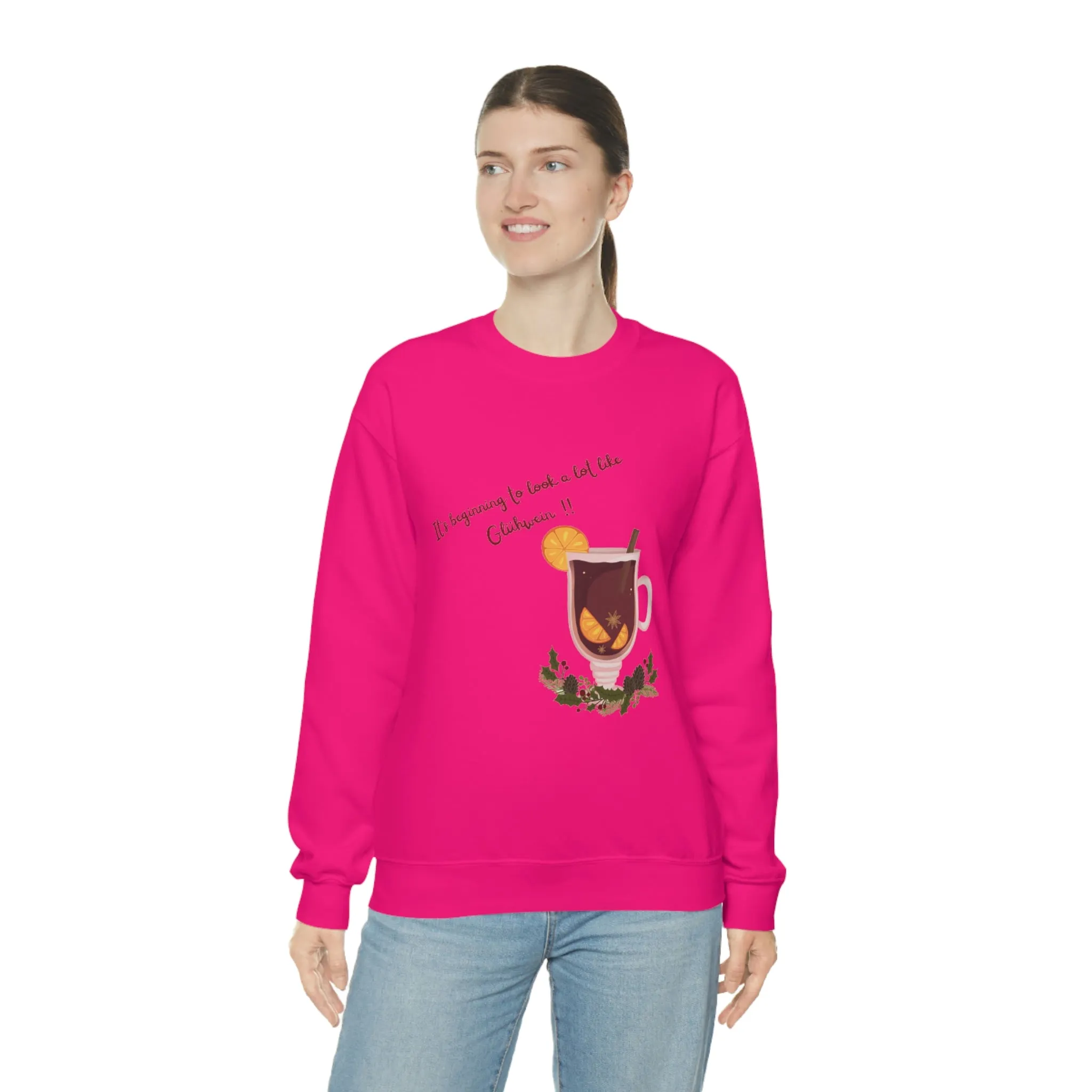 Gluhwein Unisex Heavy Blend™ Crewneck Sweatshirt