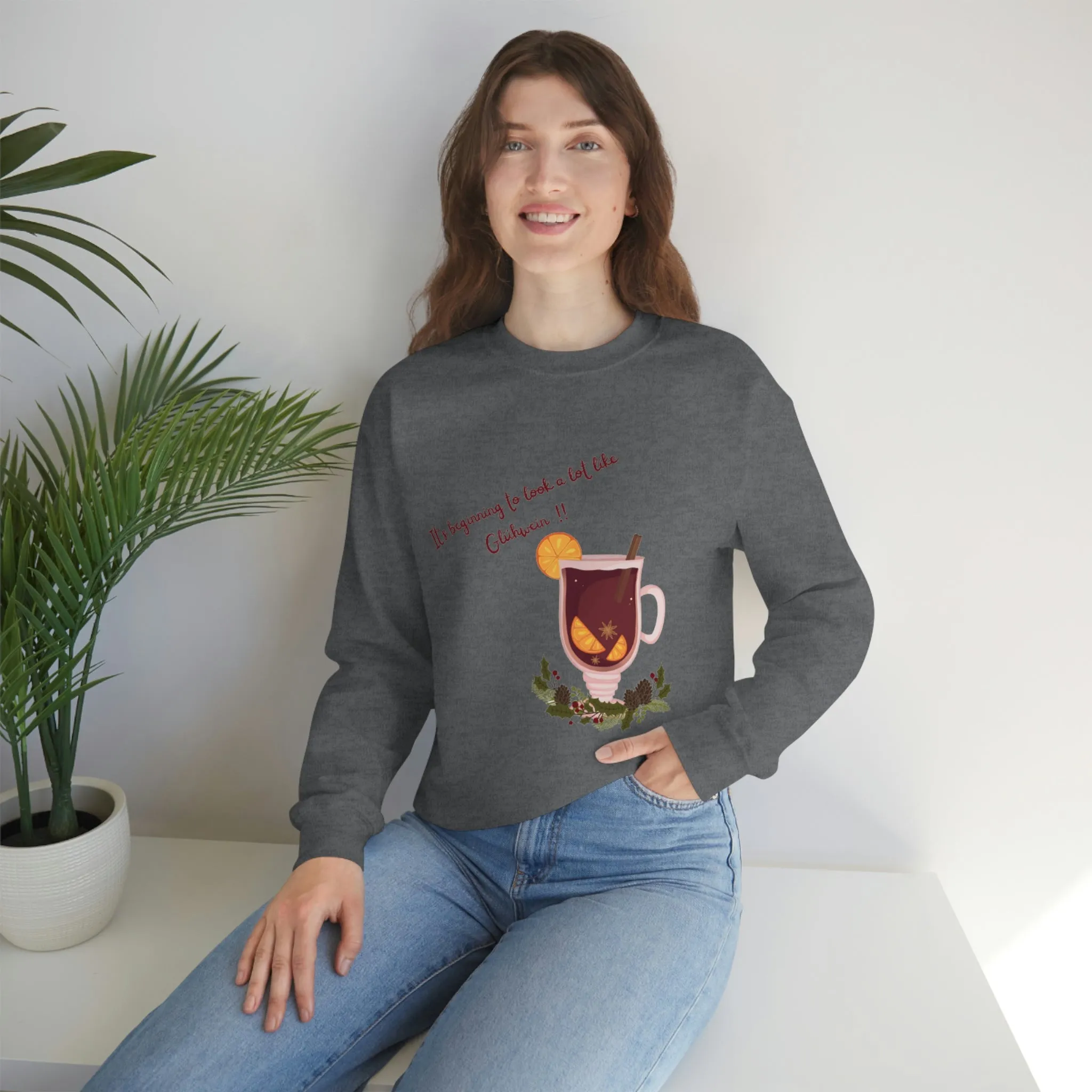 Gluhwein Unisex Heavy Blend™ Crewneck Sweatshirt