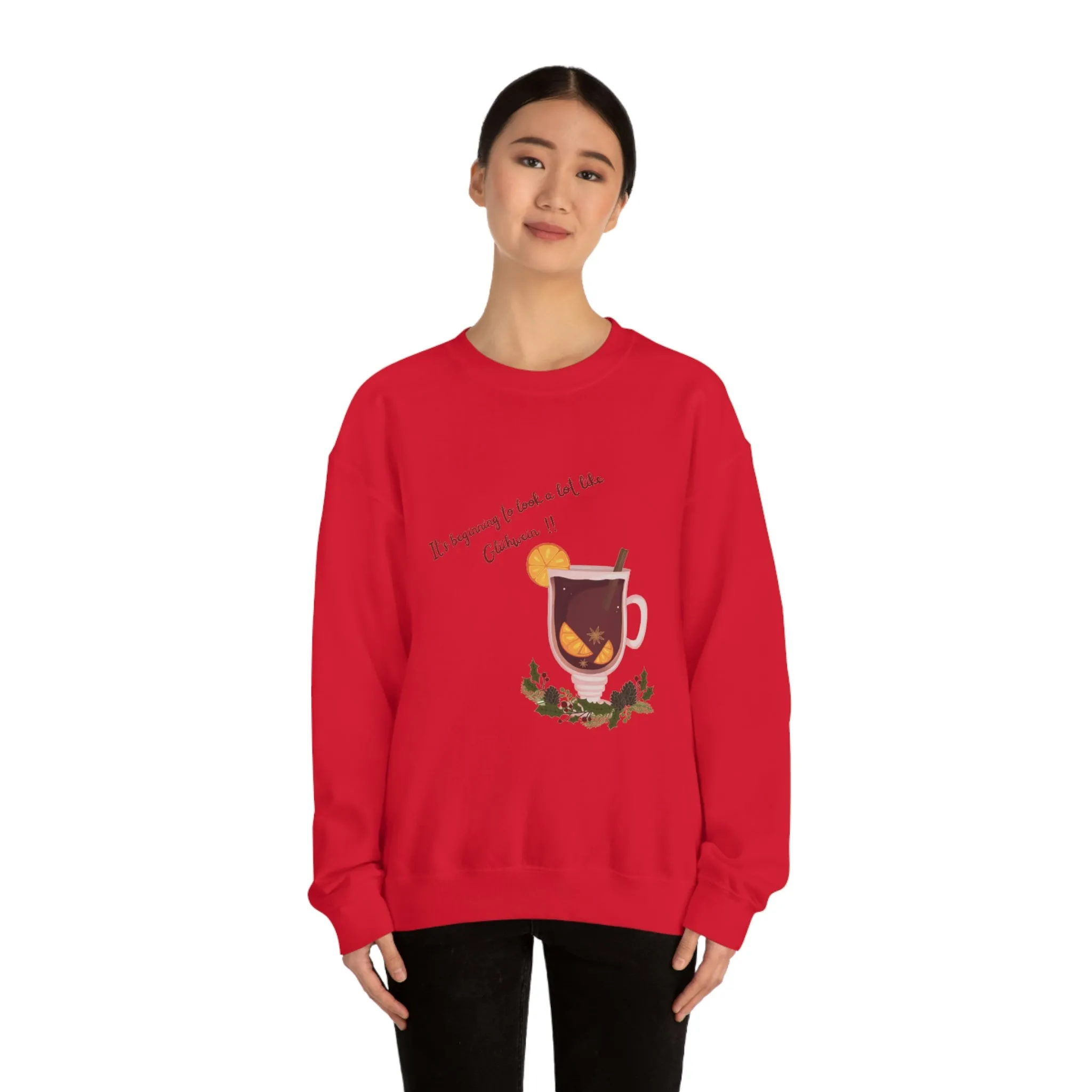 Gluhwein Unisex Heavy Blend™ Crewneck Sweatshirt