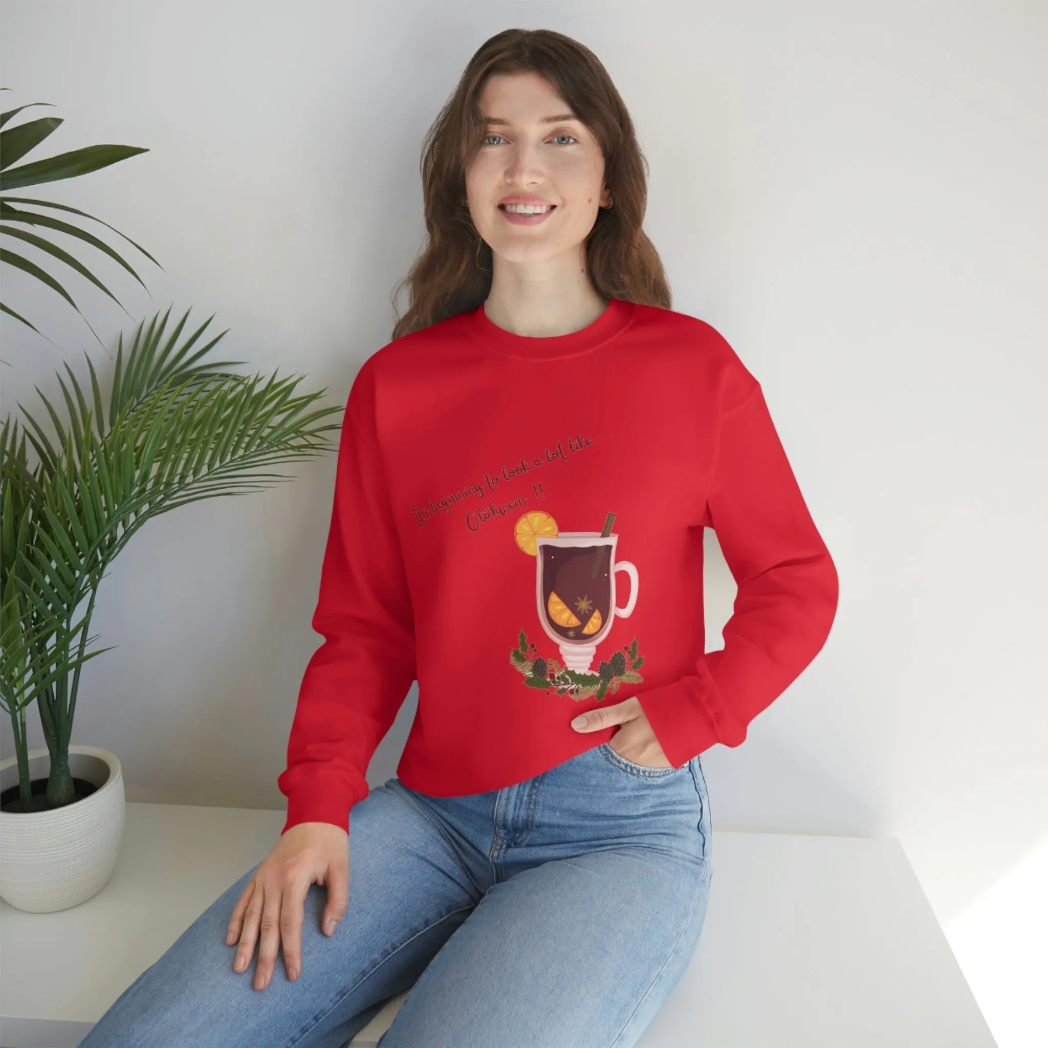 Gluhwein Unisex Heavy Blend™ Crewneck Sweatshirt