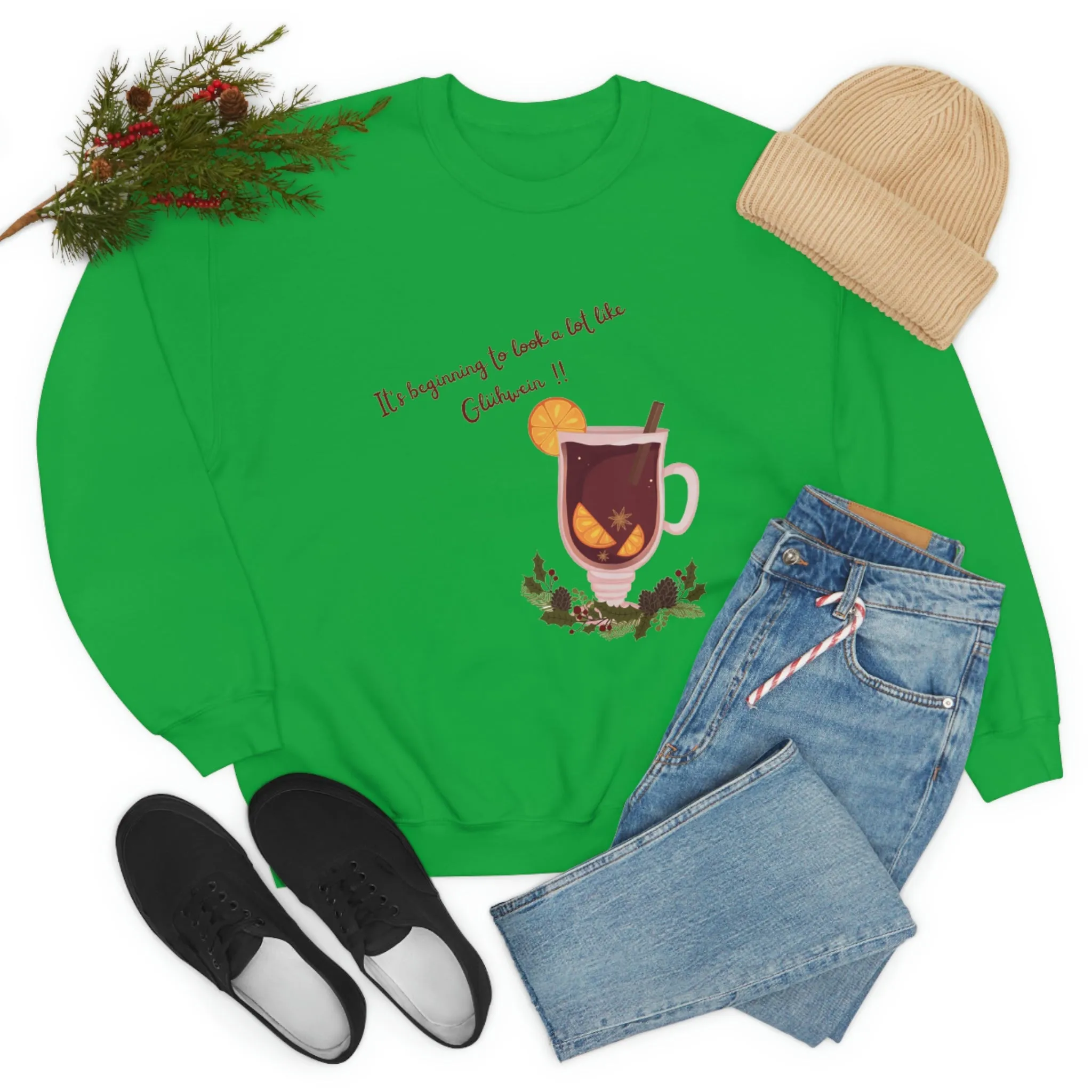 Gluhwein Unisex Heavy Blend™ Crewneck Sweatshirt