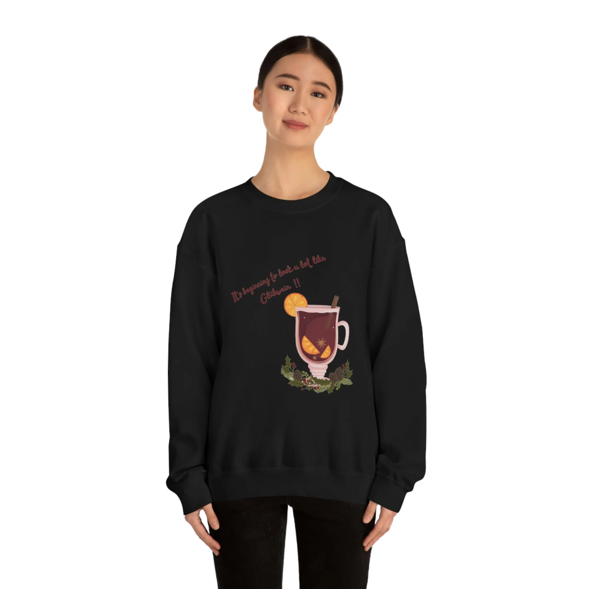 Gluhwein Unisex Heavy Blend™ Crewneck Sweatshirt