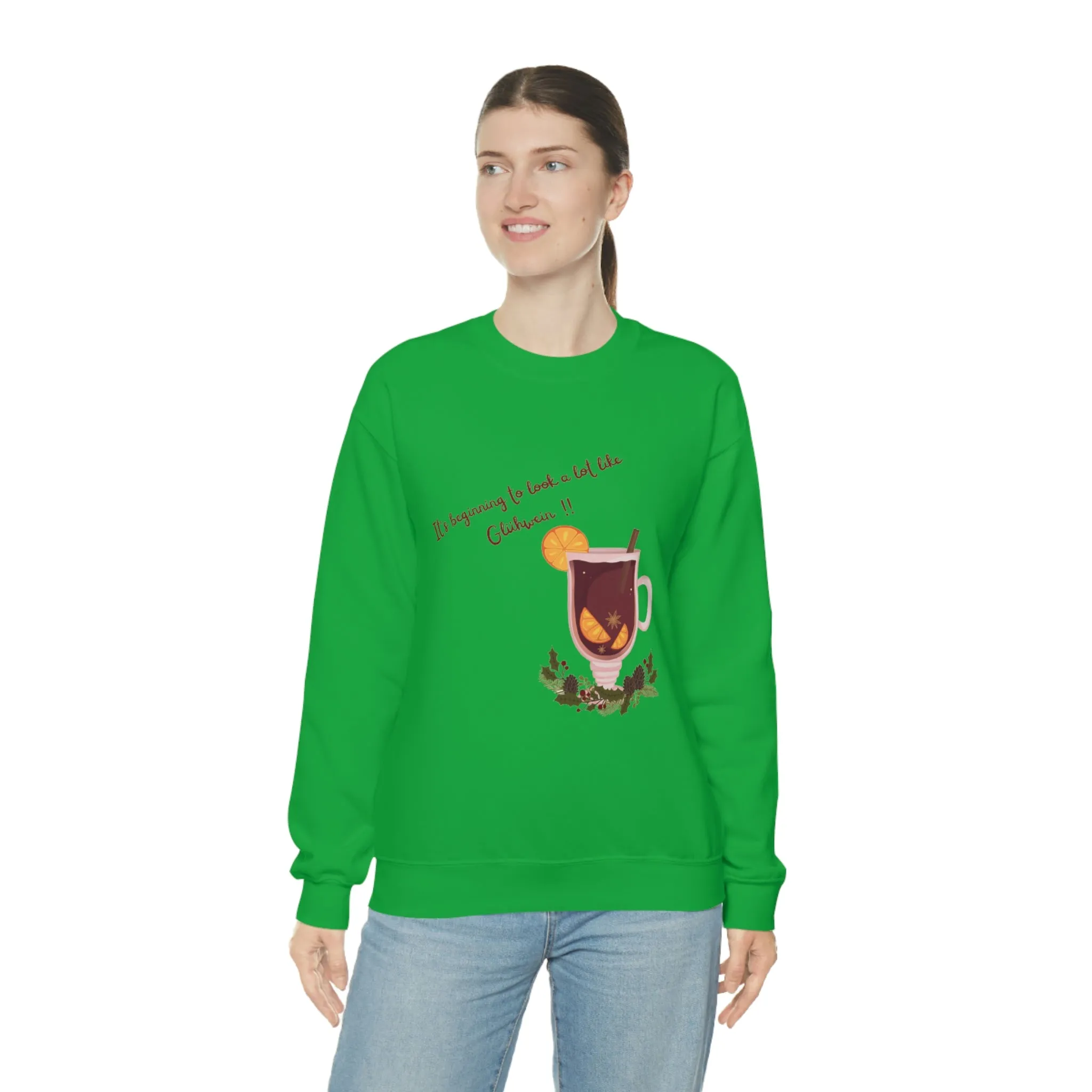 Gluhwein Unisex Heavy Blend™ Crewneck Sweatshirt