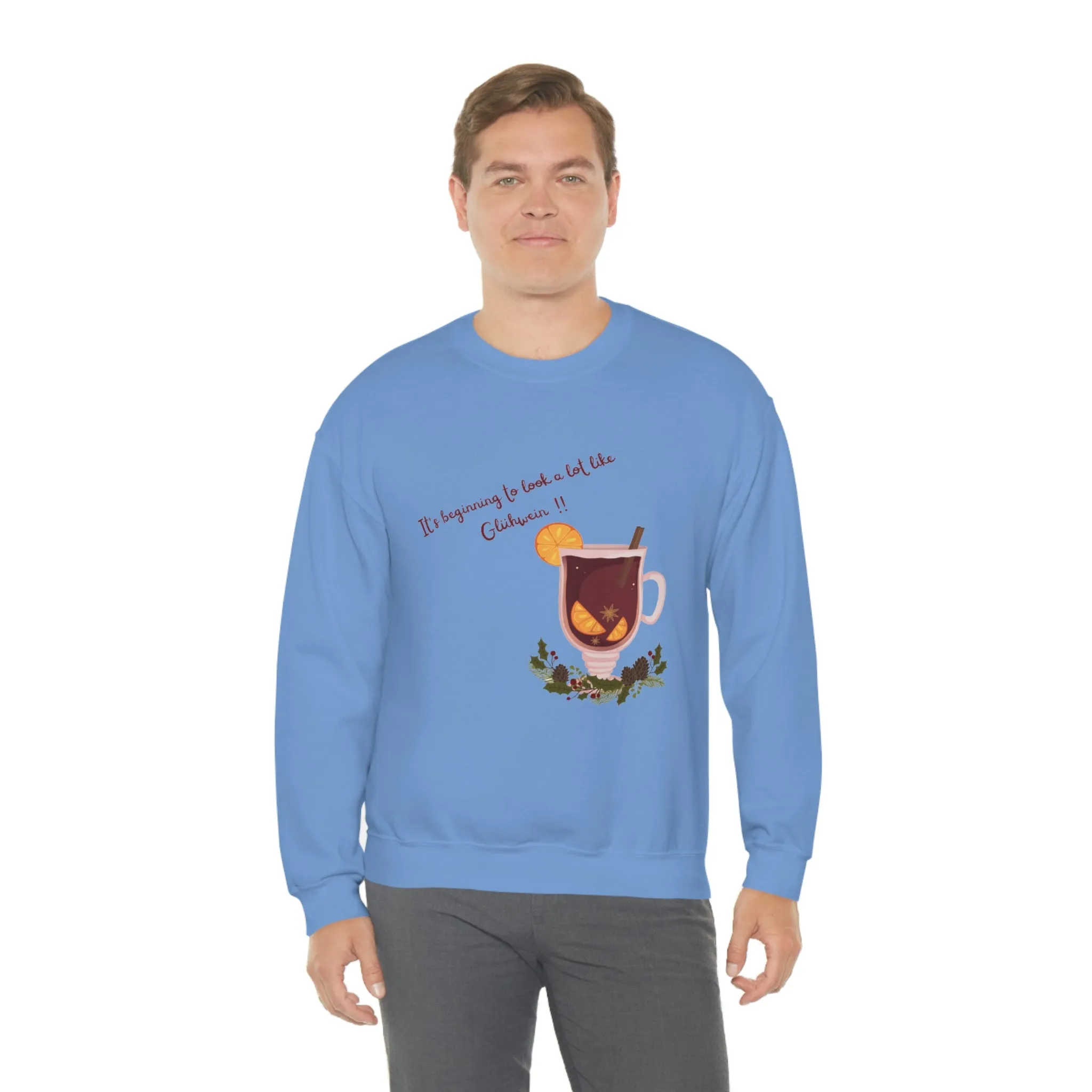 Gluhwein Unisex Heavy Blend™ Crewneck Sweatshirt