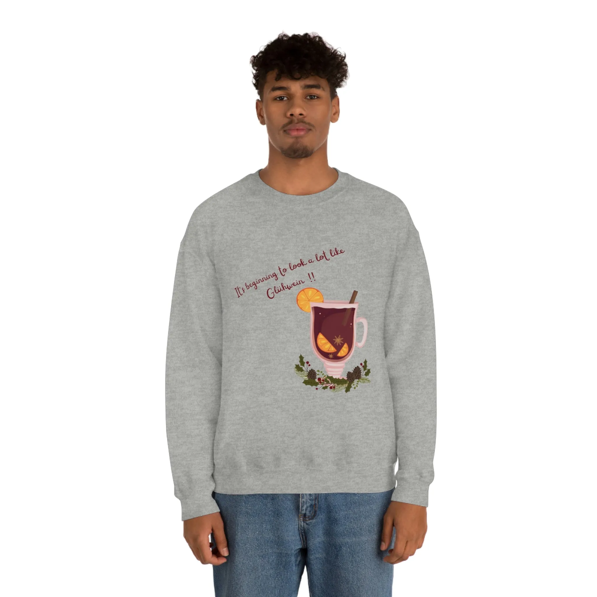 Gluhwein Unisex Heavy Blend™ Crewneck Sweatshirt