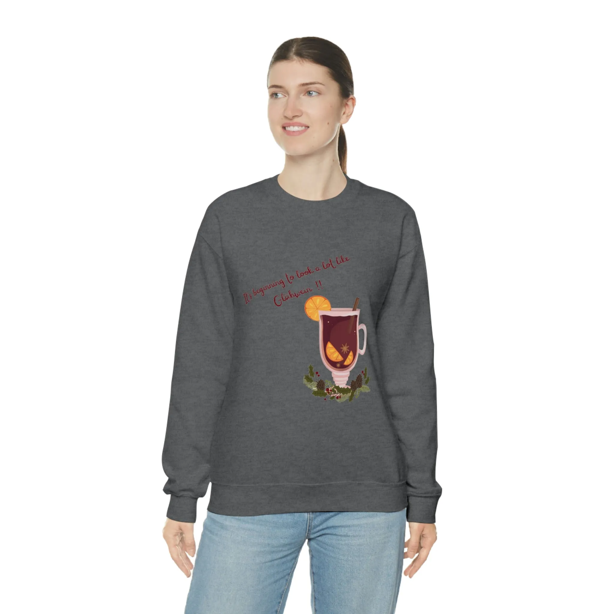 Gluhwein Unisex Heavy Blend™ Crewneck Sweatshirt