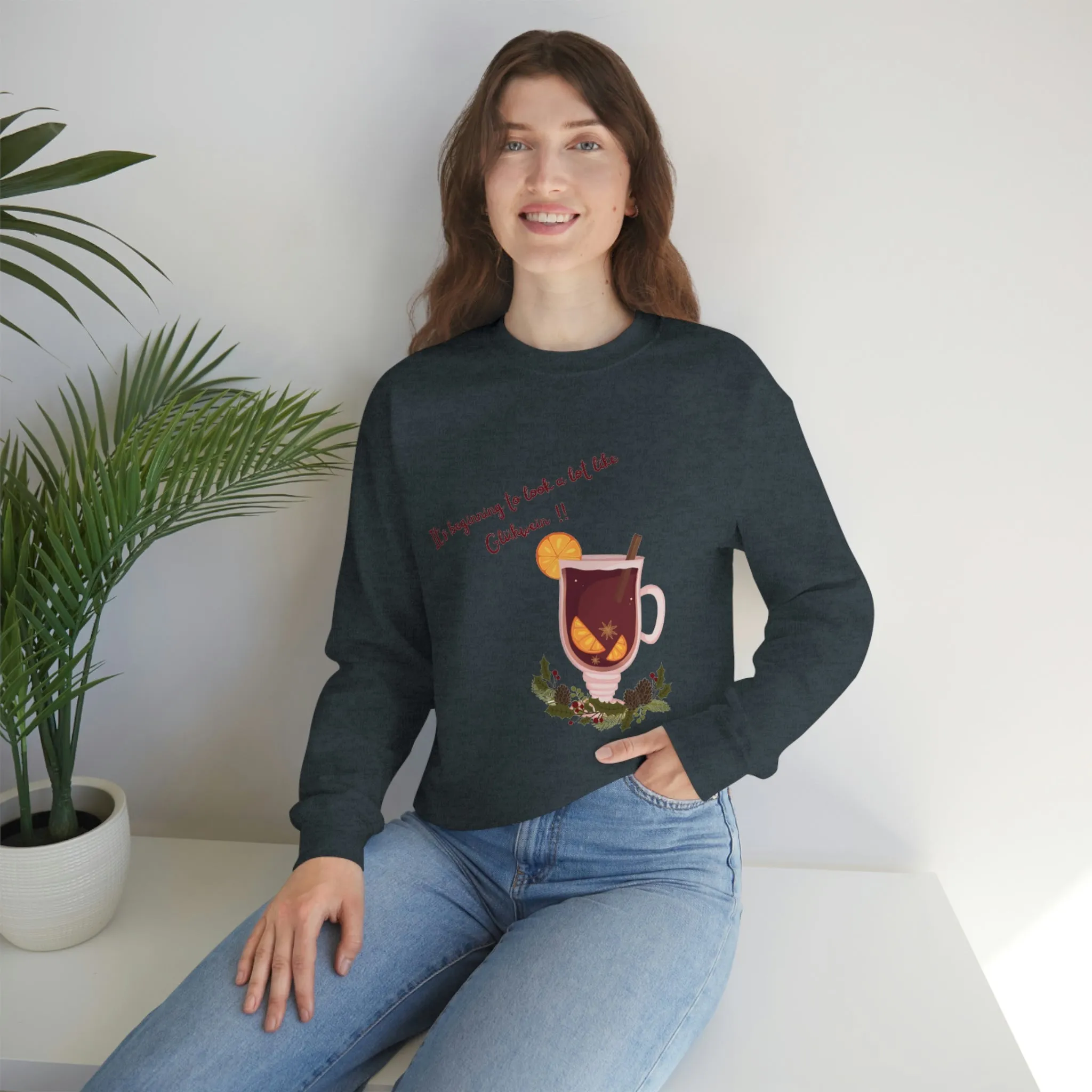 Gluhwein Unisex Heavy Blend™ Crewneck Sweatshirt