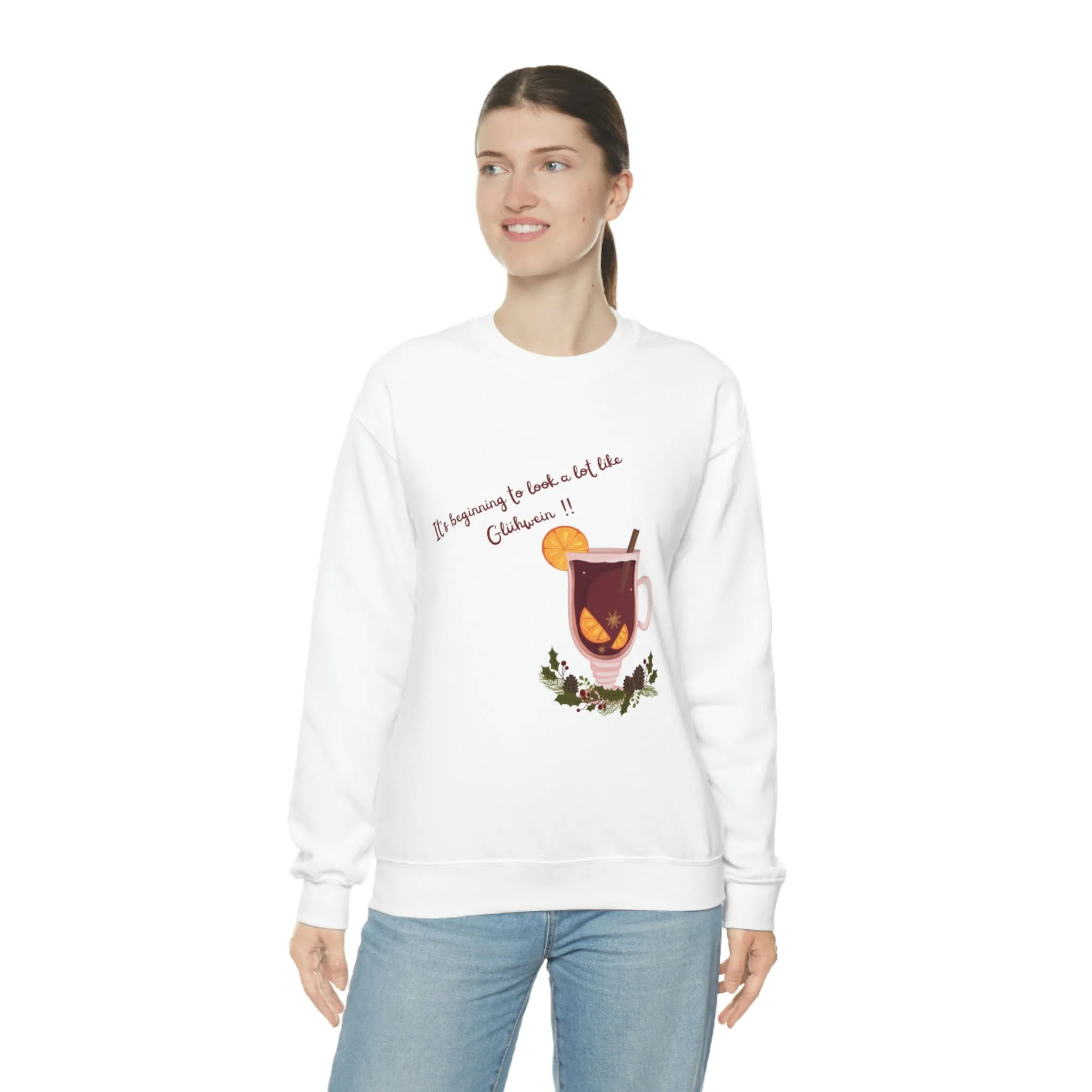 Gluhwein Unisex Heavy Blend™ Crewneck Sweatshirt