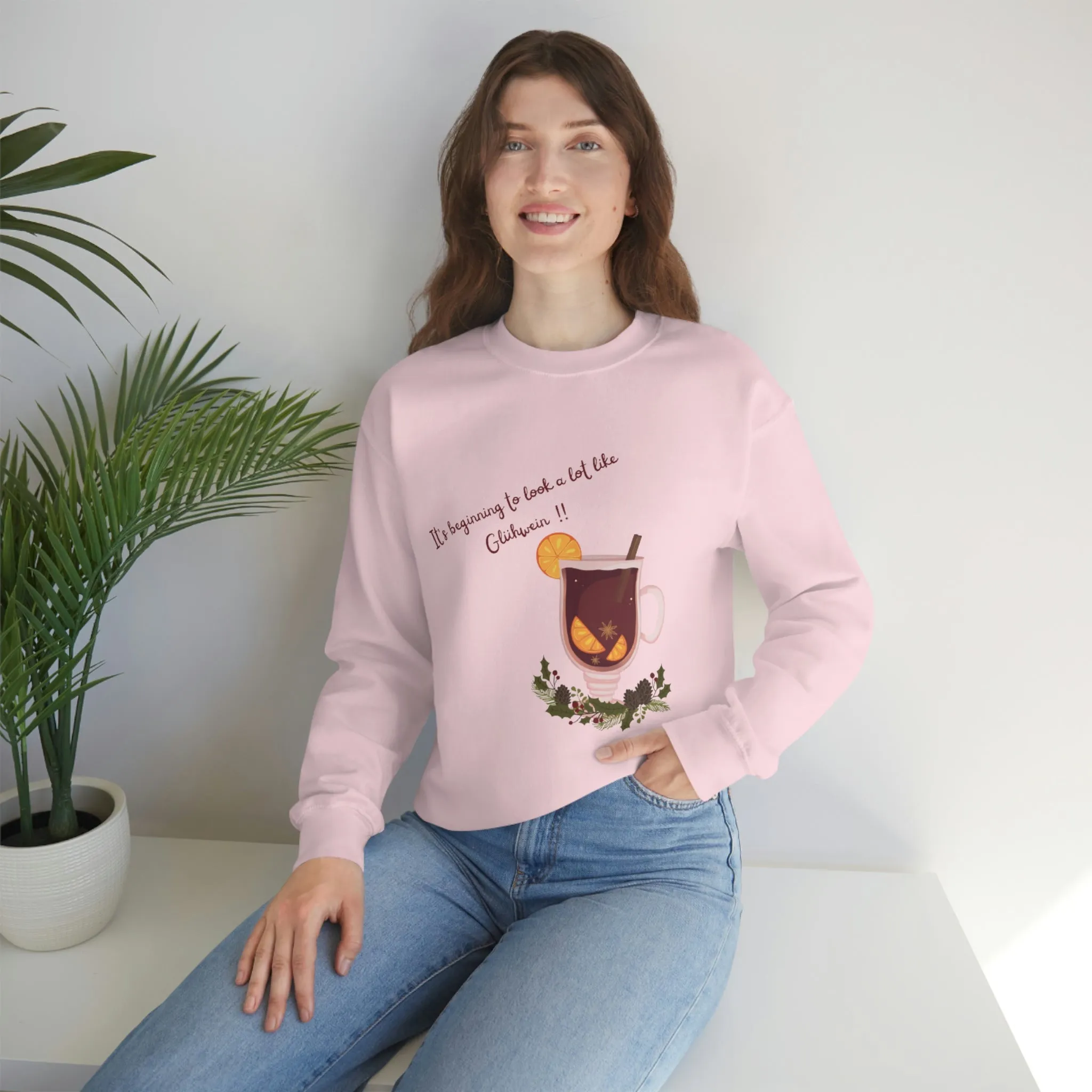 Gluhwein Unisex Heavy Blend™ Crewneck Sweatshirt