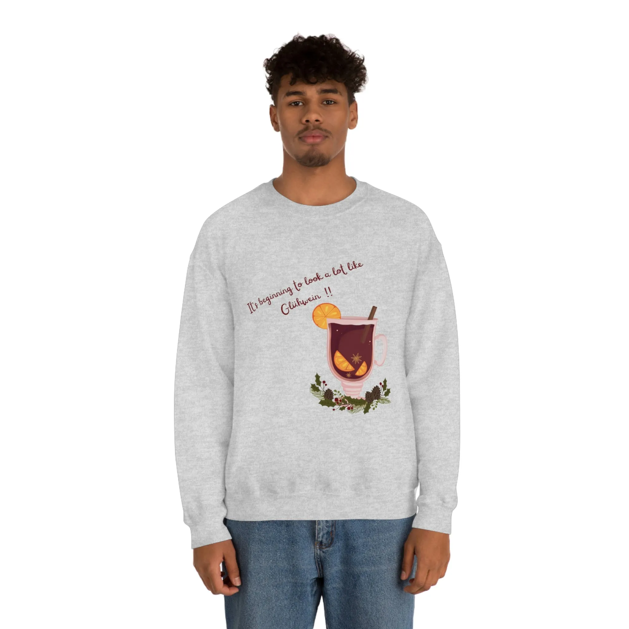 Gluhwein Unisex Heavy Blend™ Crewneck Sweatshirt