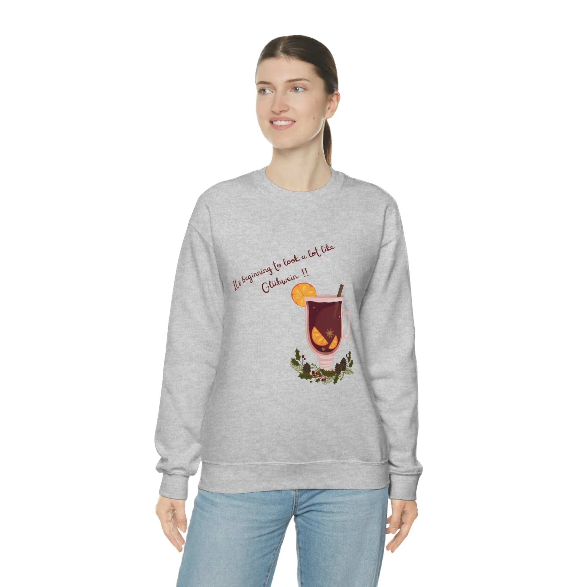 Gluhwein Unisex Heavy Blend™ Crewneck Sweatshirt