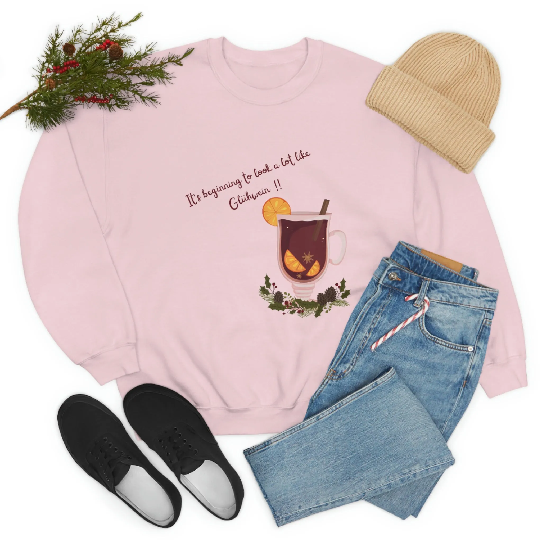 Gluhwein Unisex Heavy Blend™ Crewneck Sweatshirt