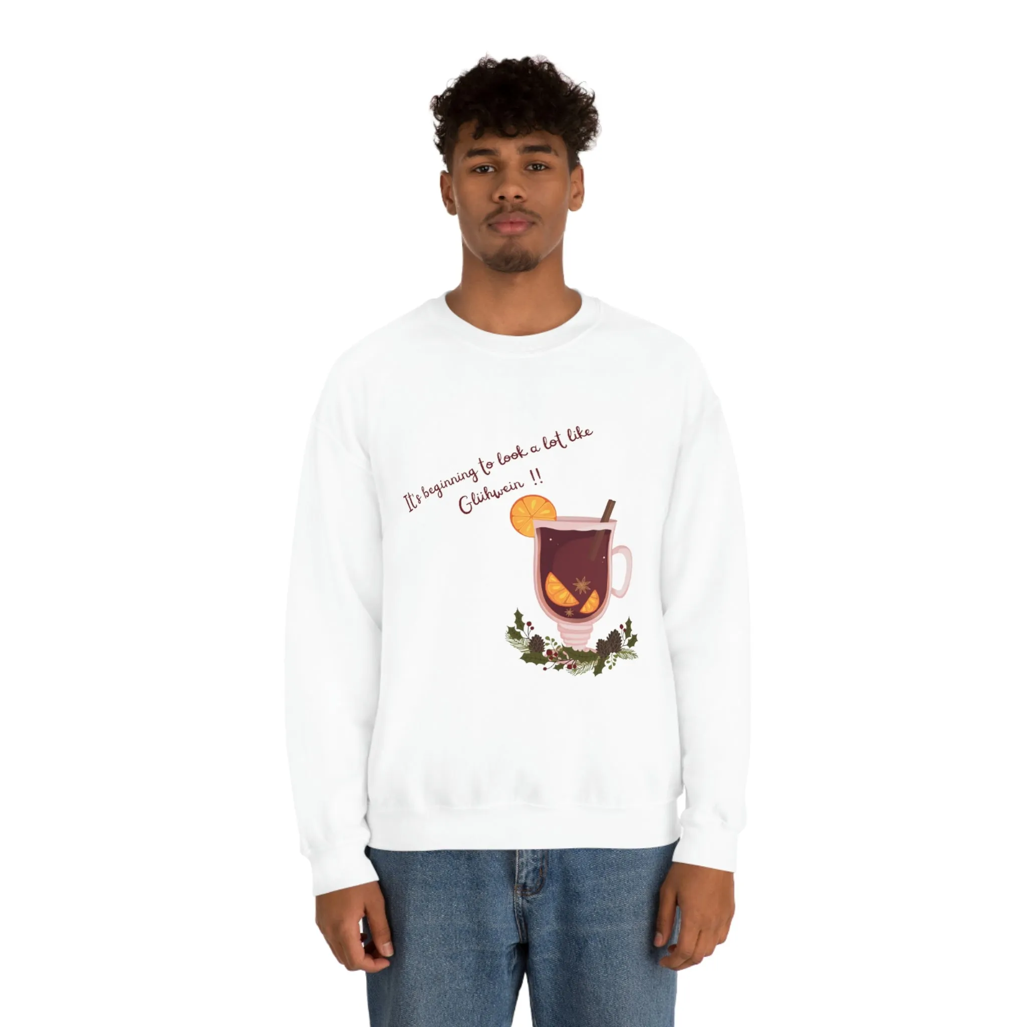 Gluhwein Unisex Heavy Blend™ Crewneck Sweatshirt