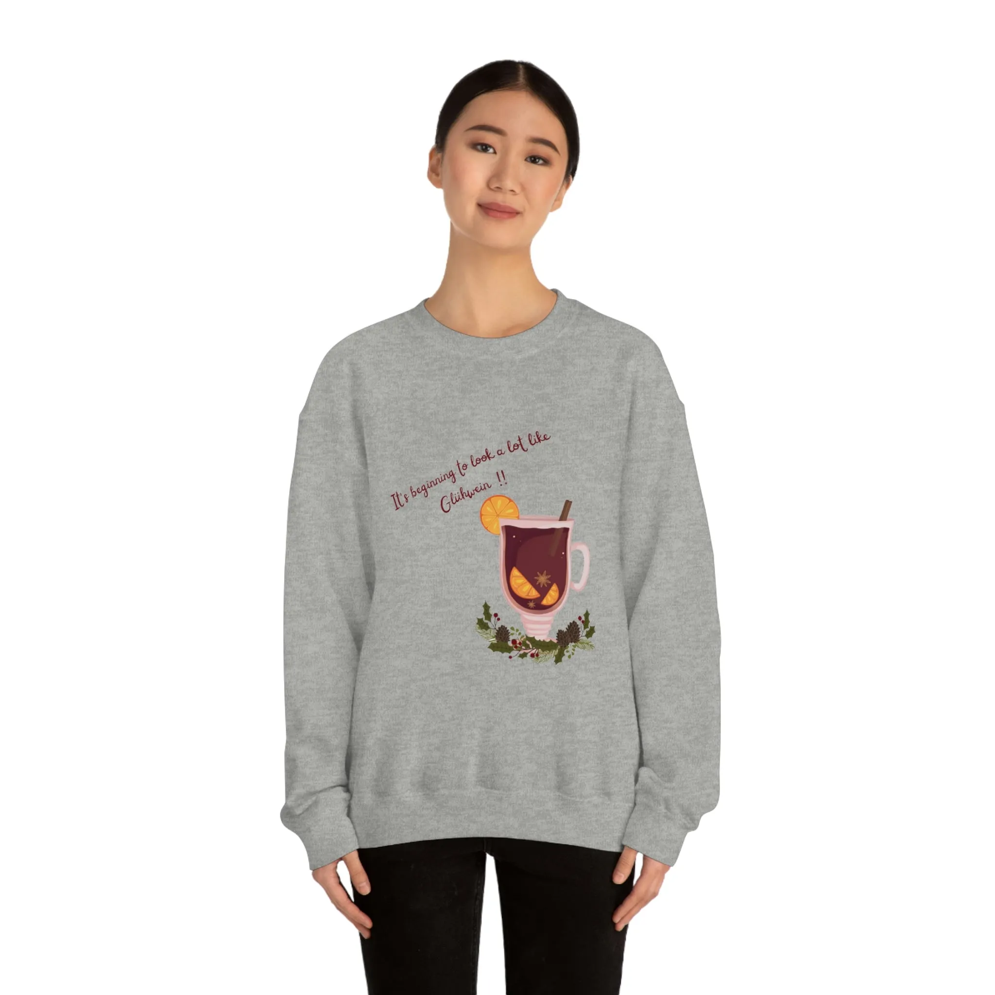 Gluhwein Unisex Heavy Blend™ Crewneck Sweatshirt