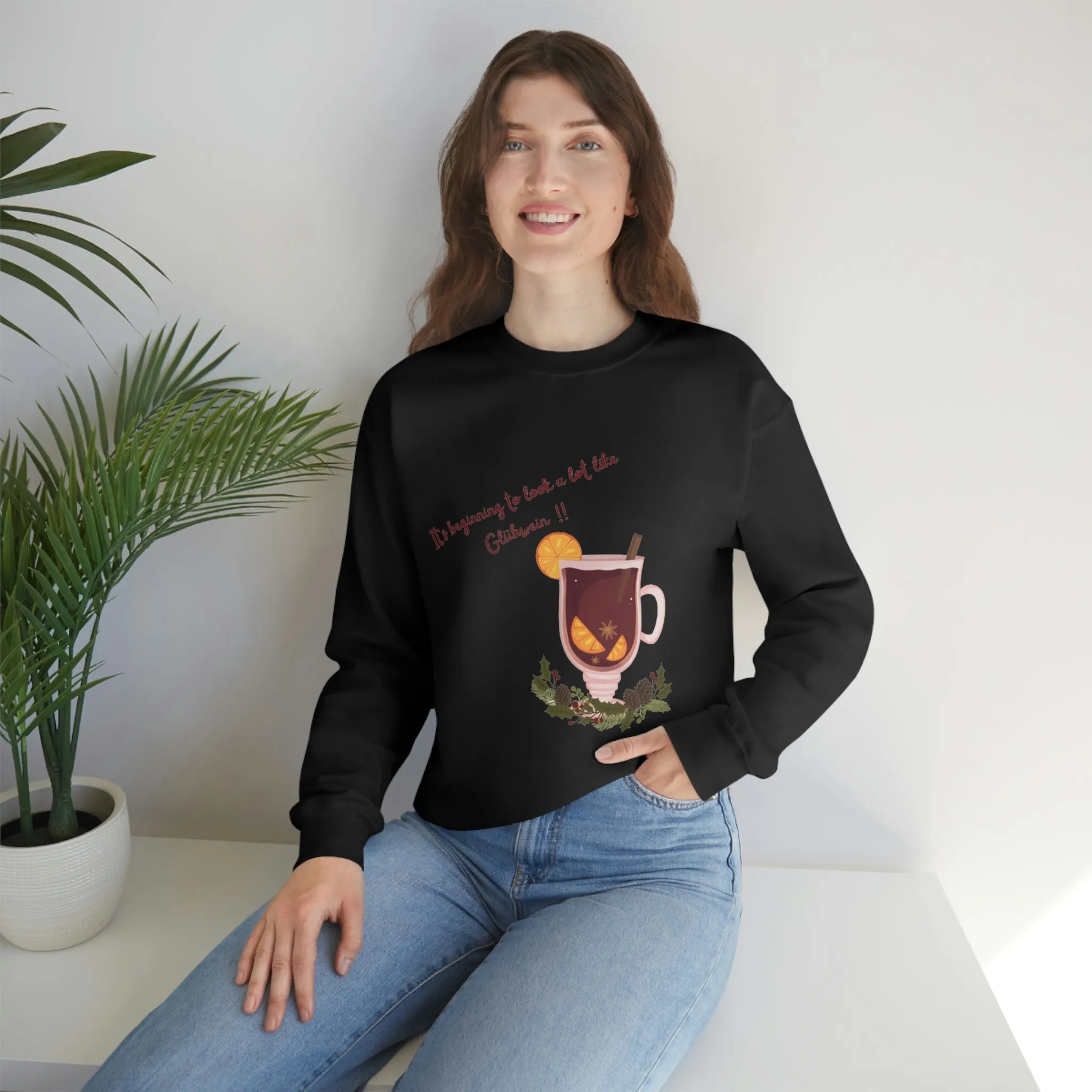 Gluhwein Unisex Heavy Blend™ Crewneck Sweatshirt