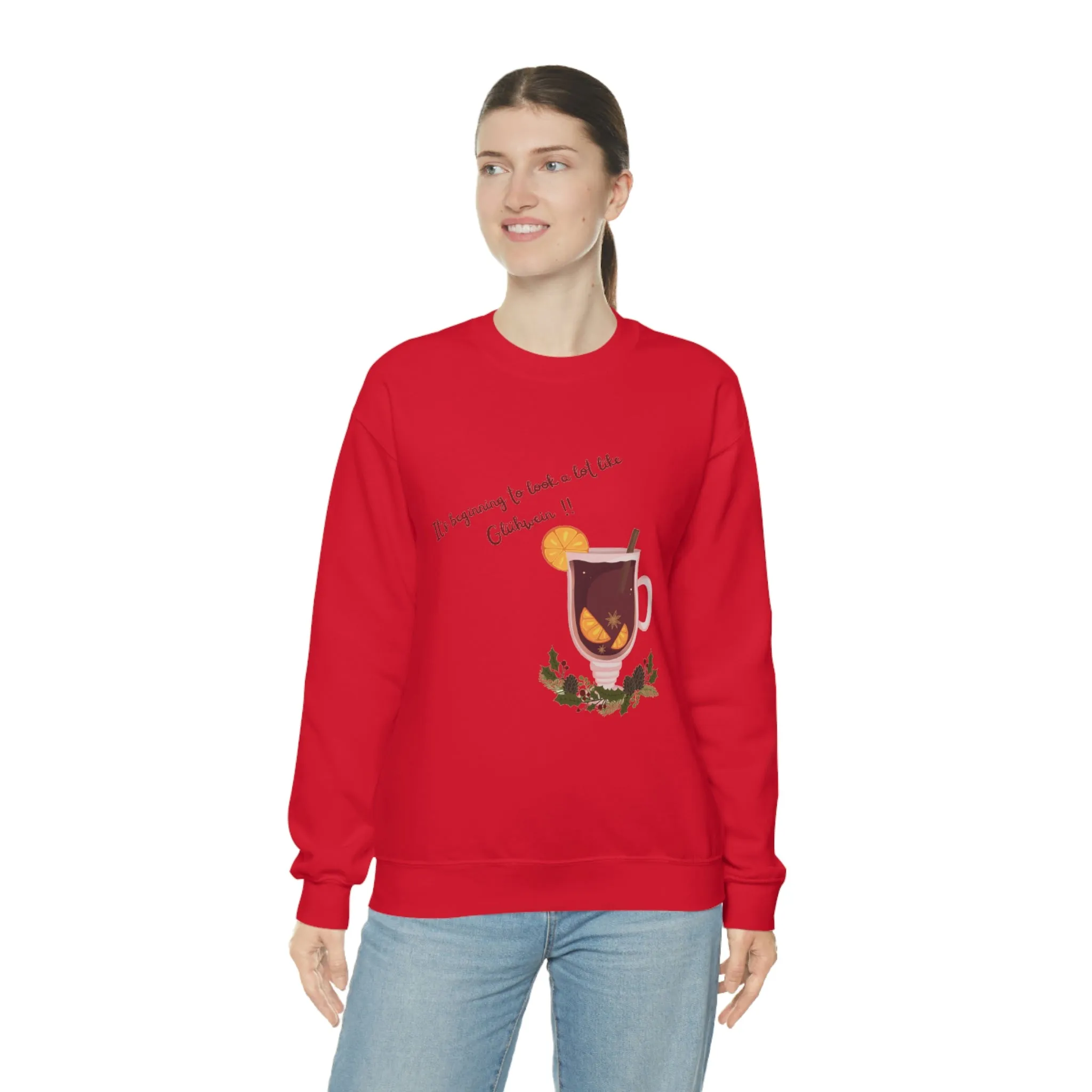 Gluhwein Unisex Heavy Blend™ Crewneck Sweatshirt