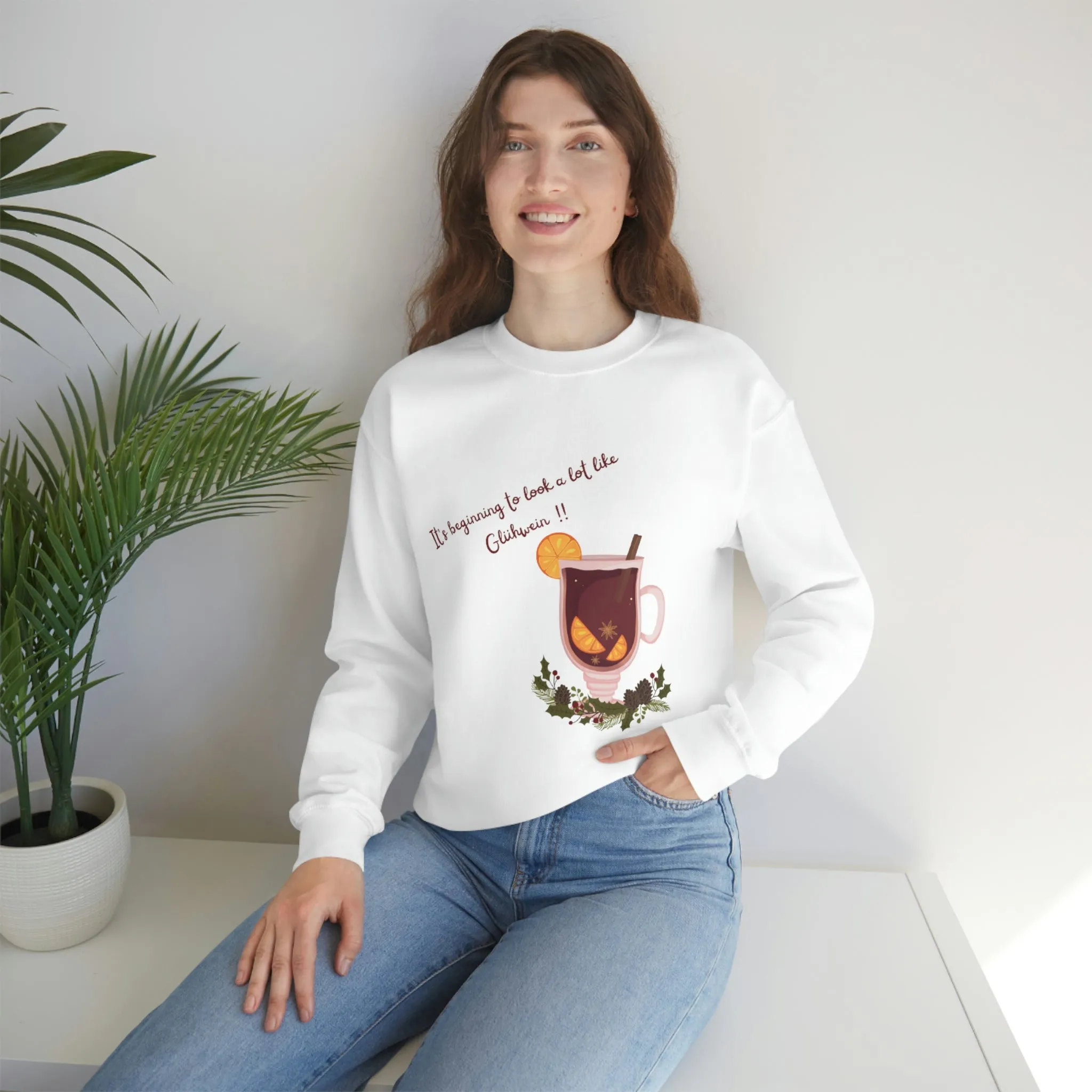 Gluhwein Unisex Heavy Blend™ Crewneck Sweatshirt