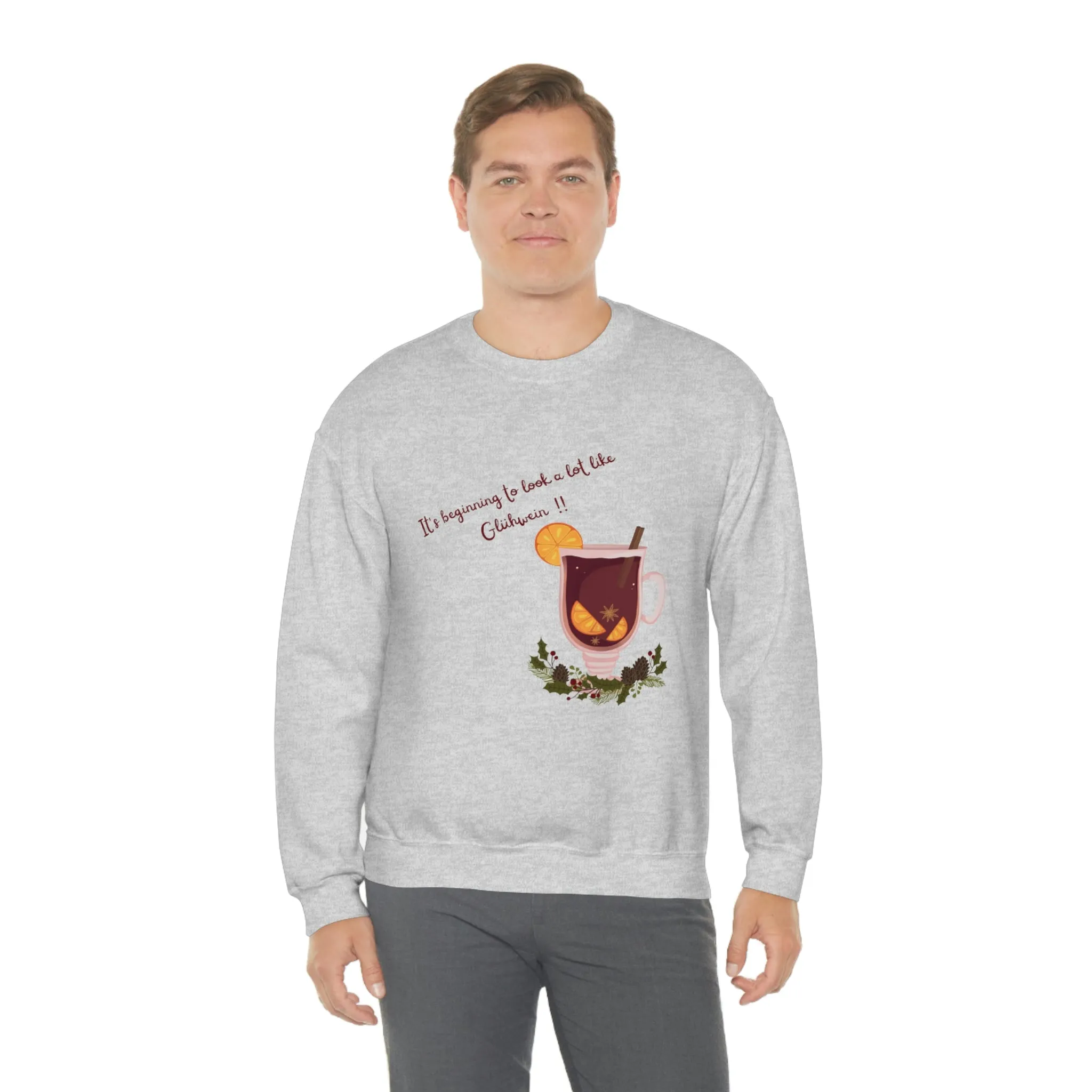 Gluhwein Unisex Heavy Blend™ Crewneck Sweatshirt