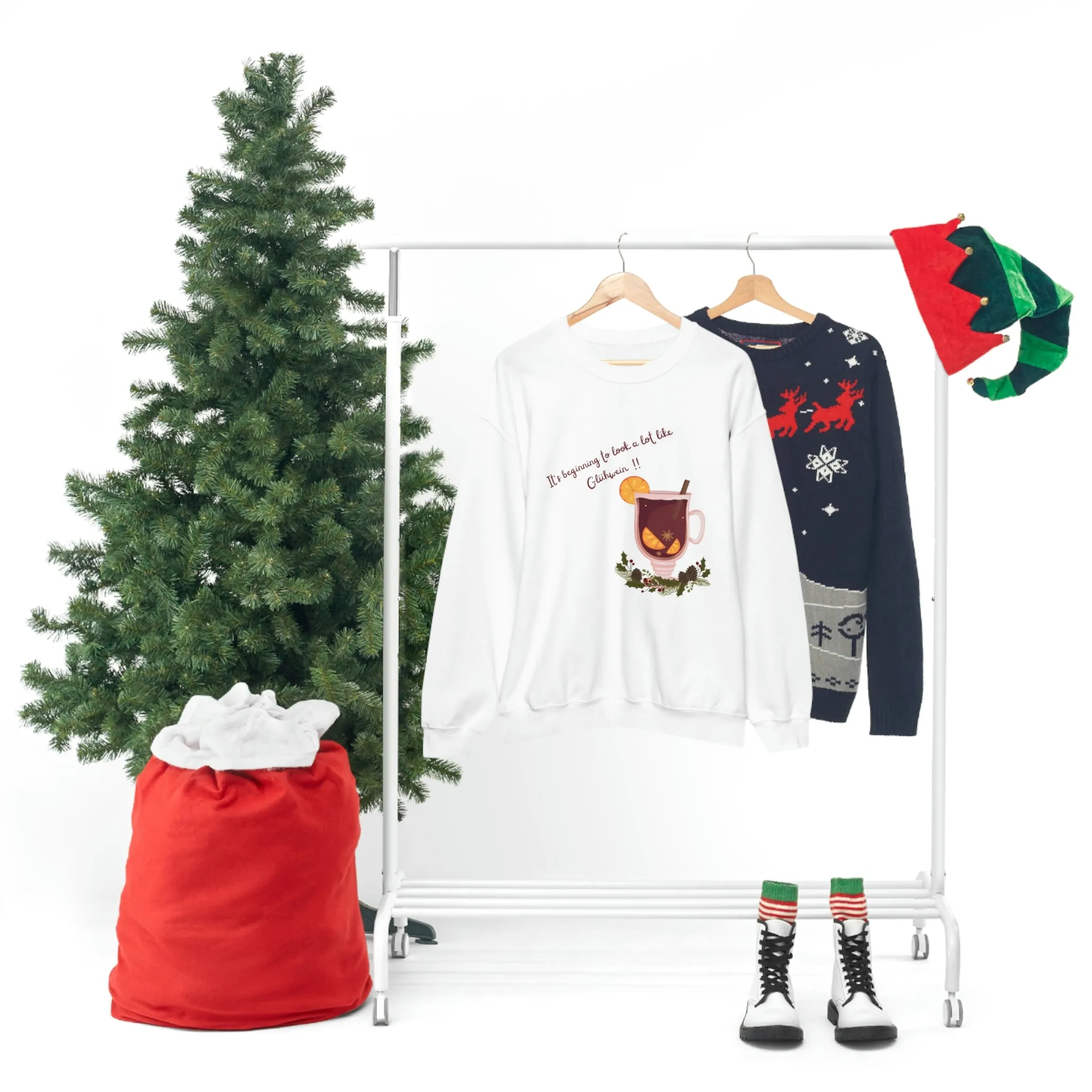 Gluhwein Unisex Heavy Blend™ Crewneck Sweatshirt
