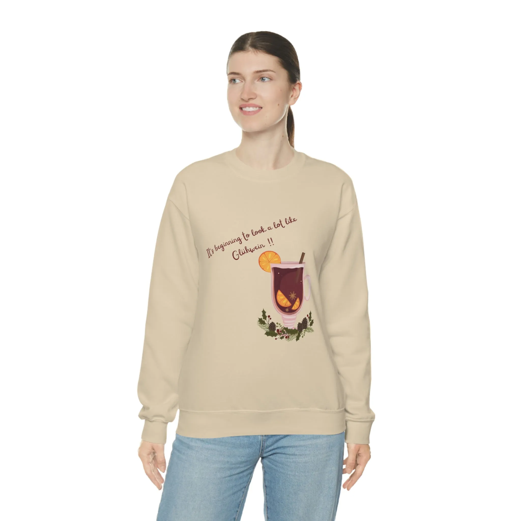 Gluhwein Unisex Heavy Blend™ Crewneck Sweatshirt
