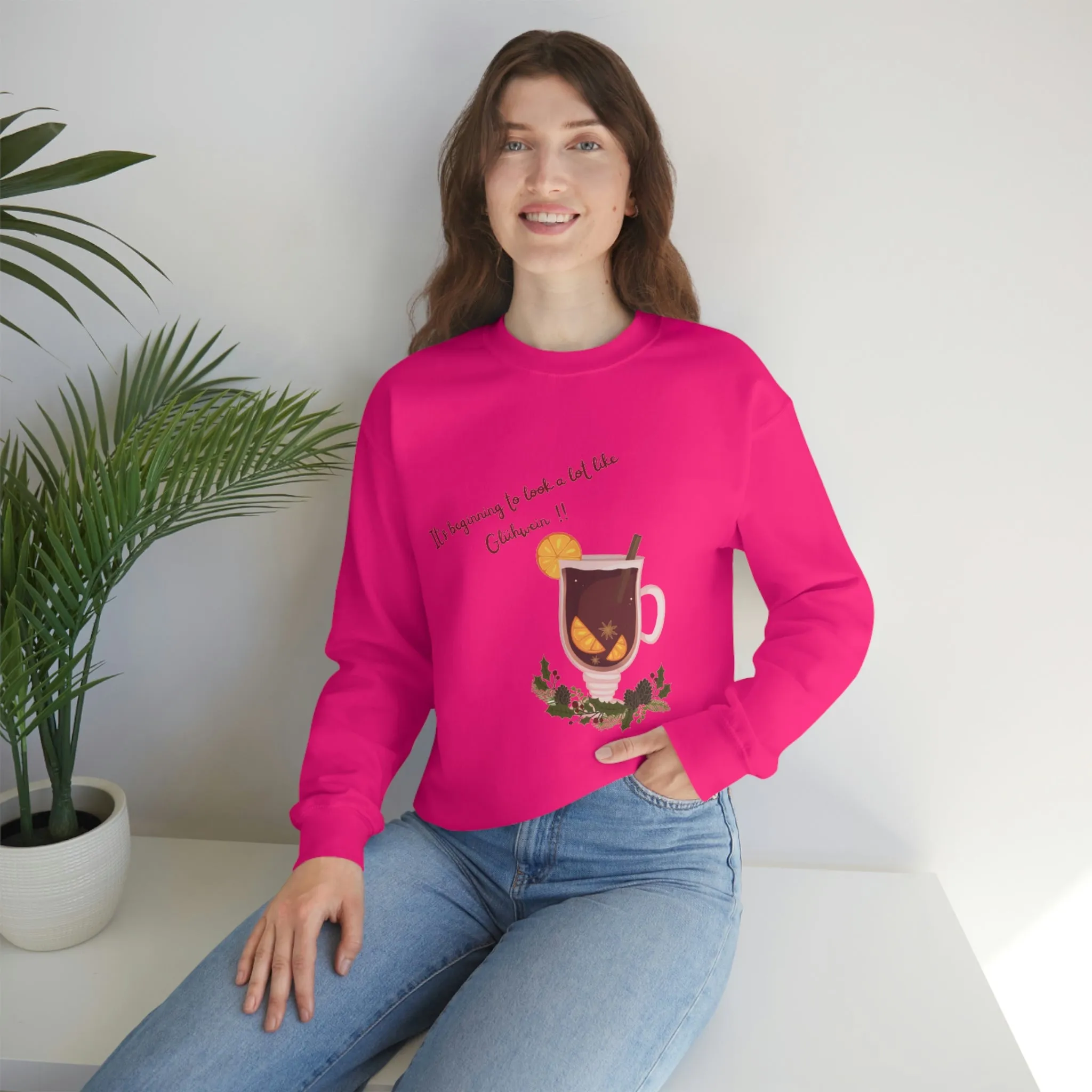 Gluhwein Unisex Heavy Blend™ Crewneck Sweatshirt