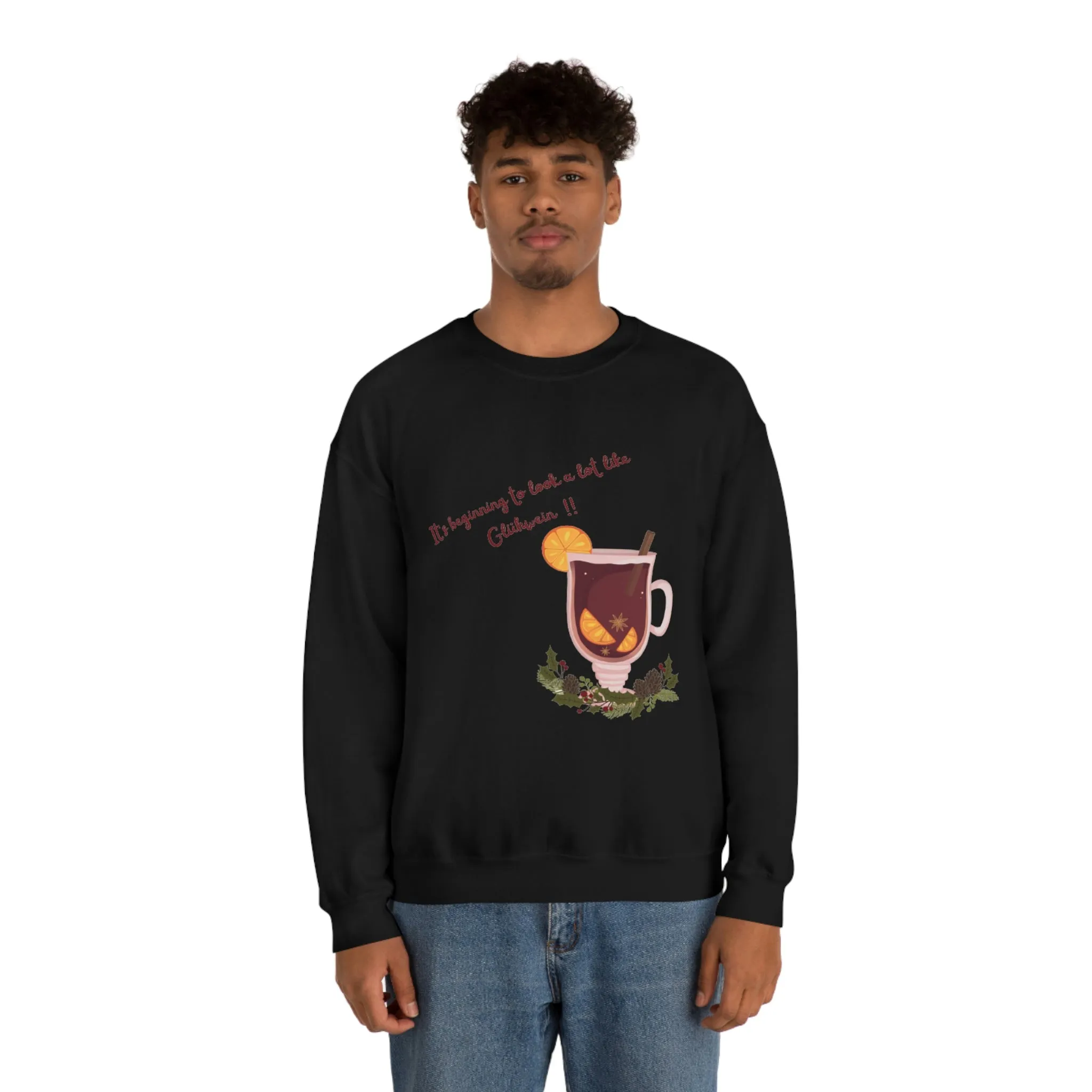 Gluhwein Unisex Heavy Blend™ Crewneck Sweatshirt