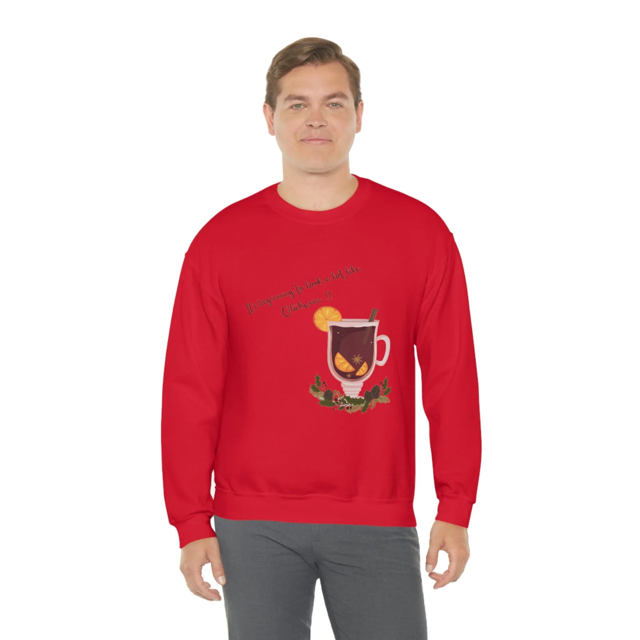 Gluhwein Unisex Heavy Blend™ Crewneck Sweatshirt