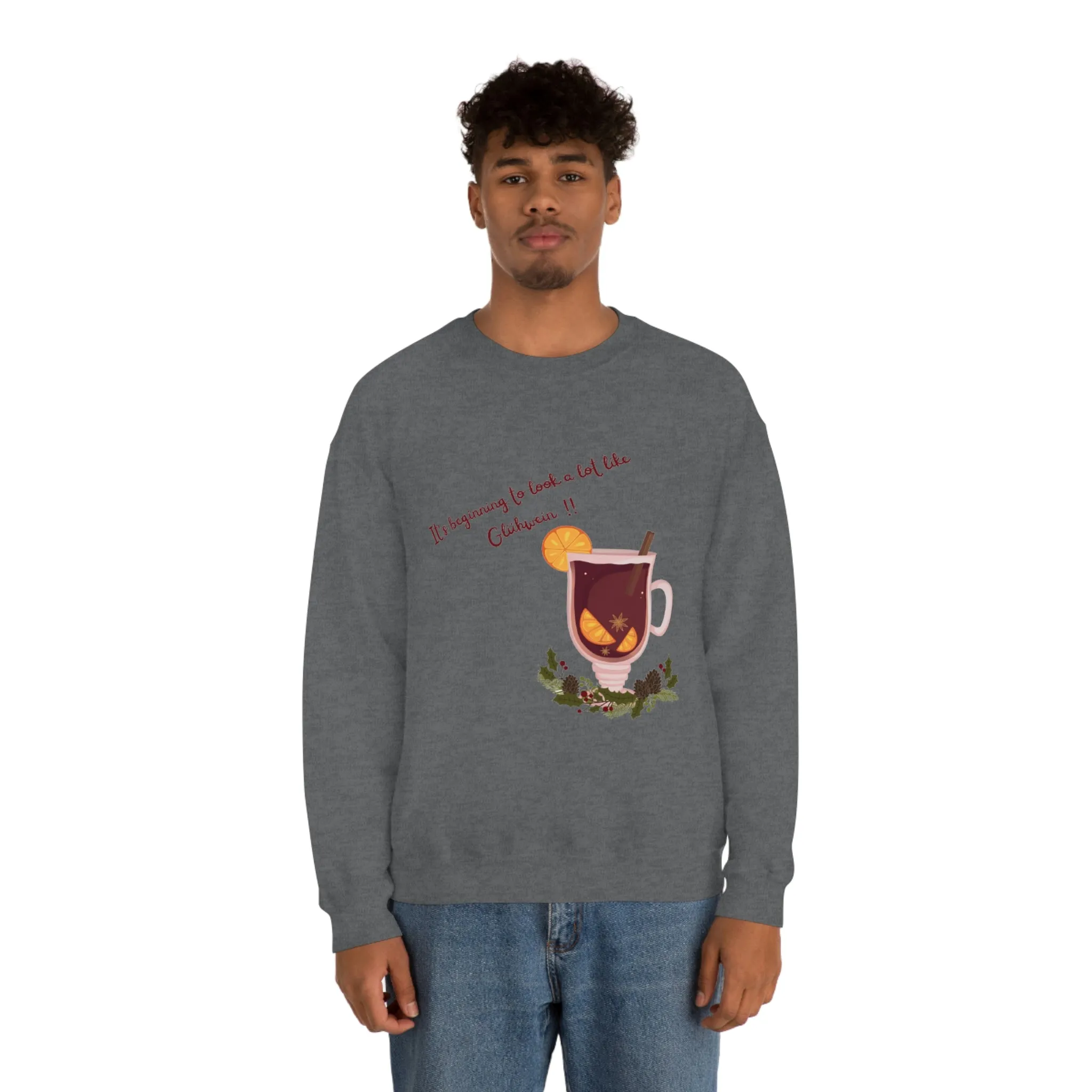 Gluhwein Unisex Heavy Blend™ Crewneck Sweatshirt
